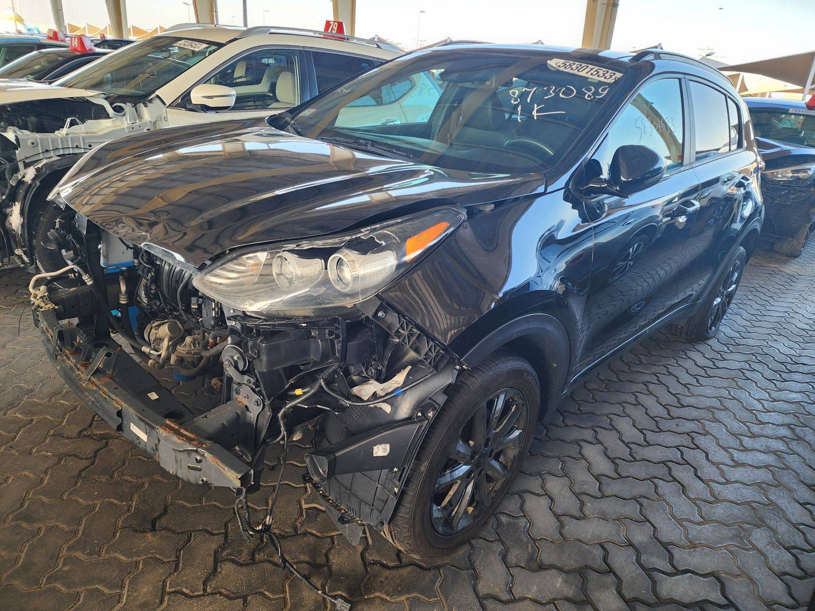 2021 KIA SPORTAGE — 74337 Miles — Lot 58301533 - Marhaba Auctions Used Cars - Image 8