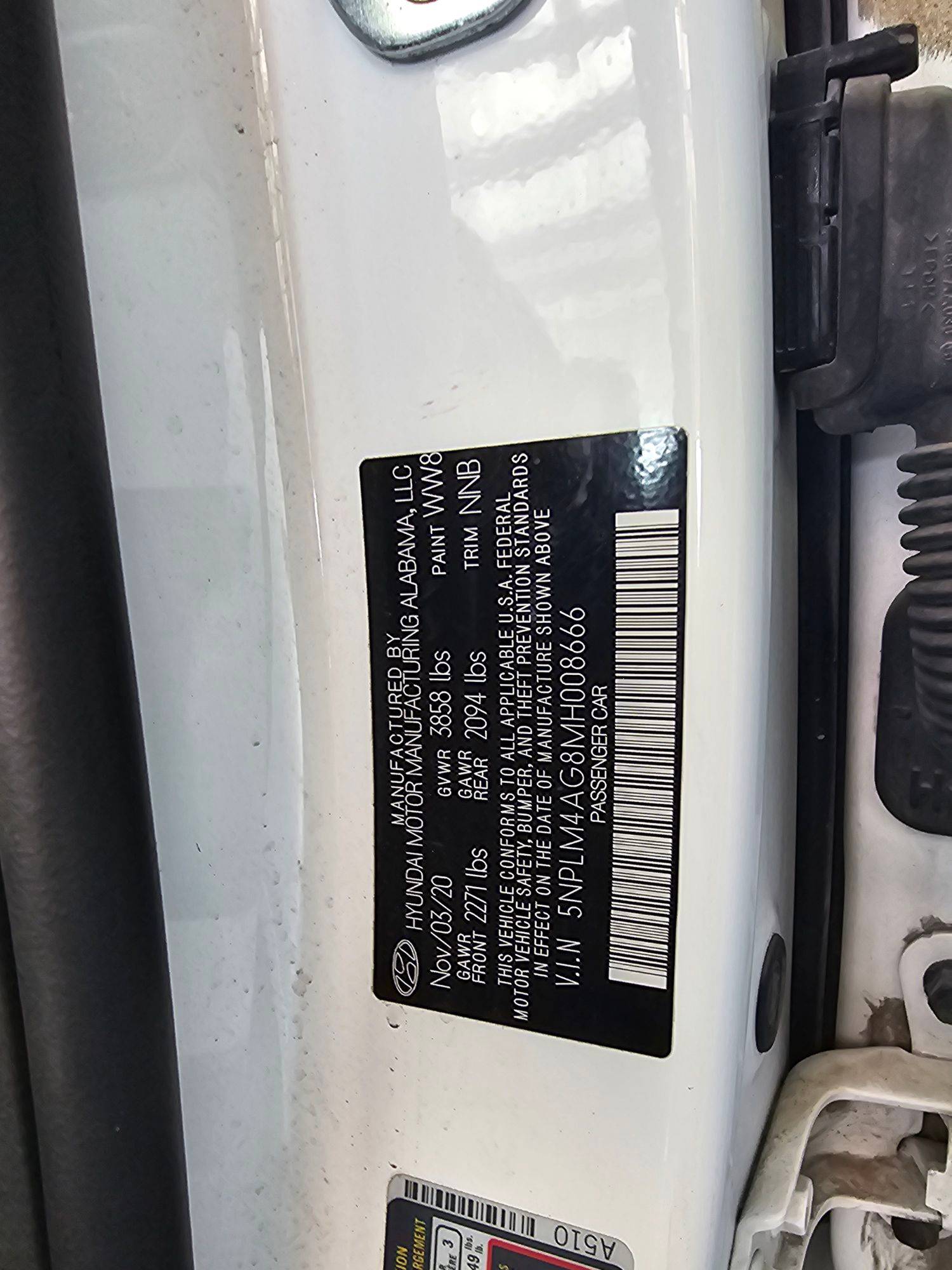 2021 HYUNDAI ELANTRA — 122256 Miles — Lot MH008666 — Main - Marhaba Auctions Used Cars - Image 18