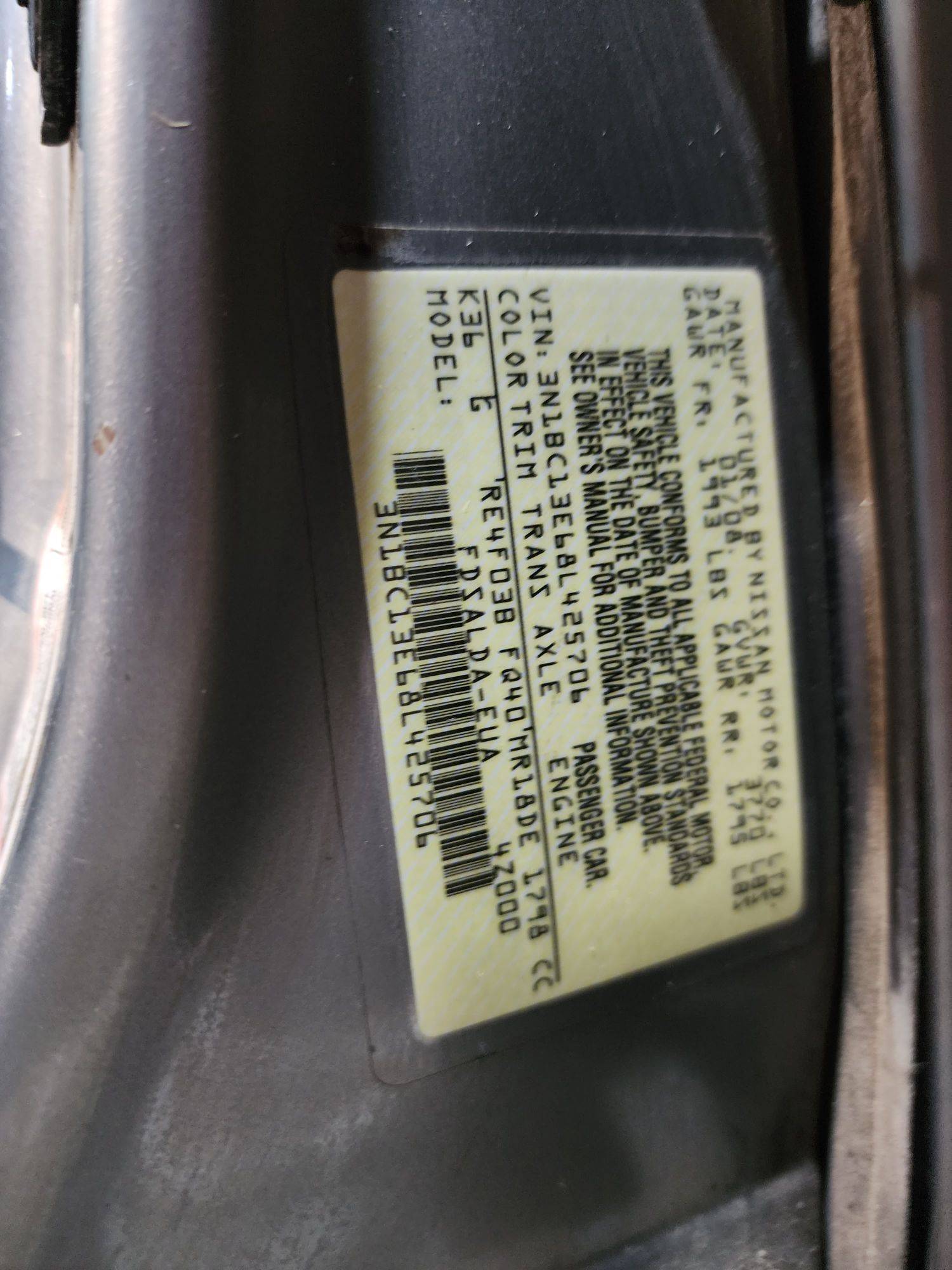 2008 NISSAN VERSA — 213803 Miles — Lot 40175347 — Main - Marhaba Auctions Used Cars - Image 10