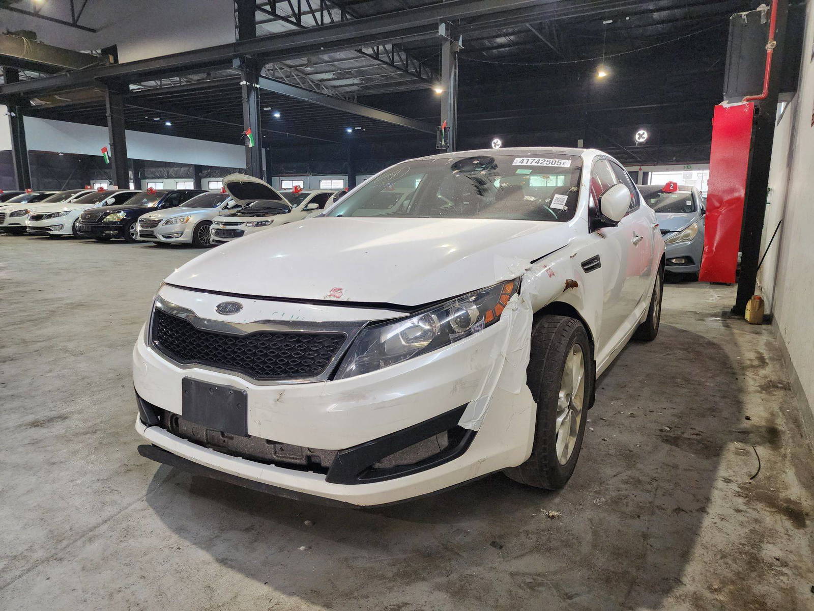2012 KIA OPTIMA — 263573 KM — Lot 41742505 — Al Quoz - Marhaba Auctions Used Cars - Image 4