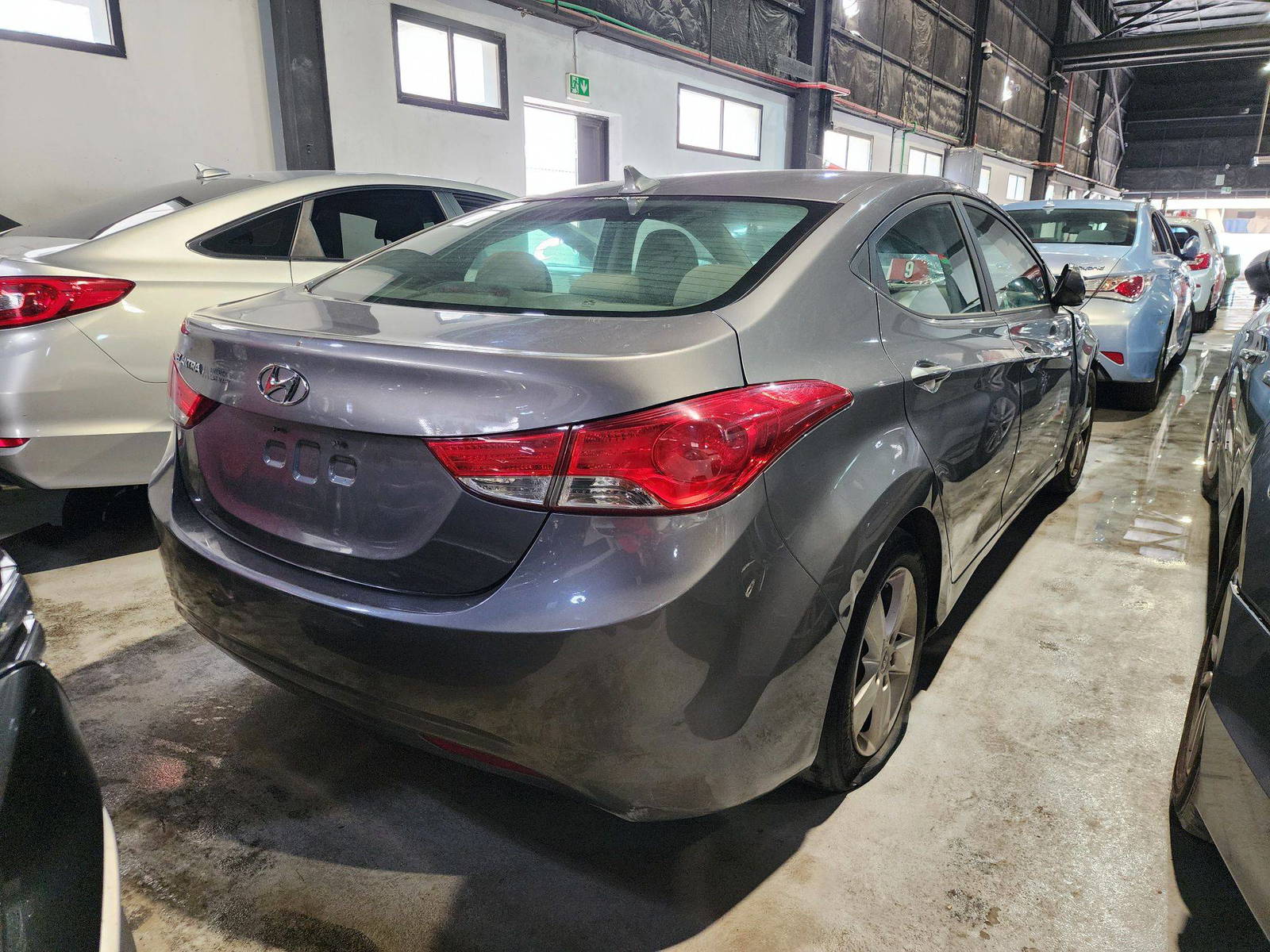 2013 HYUNDAI ELANTRA — 208371 Miles — Lot 42196075 — Al Quoz - Marhaba Auctions Used Cars - Image 6