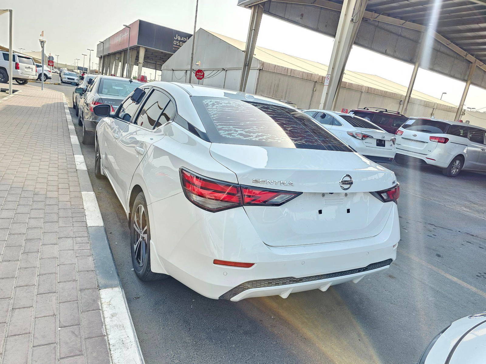 2021 NISSAN SENTRA — 37700 Miles — Lot 2MY209162 — Souq - Marhaba Auctions Used Cars - Image 3