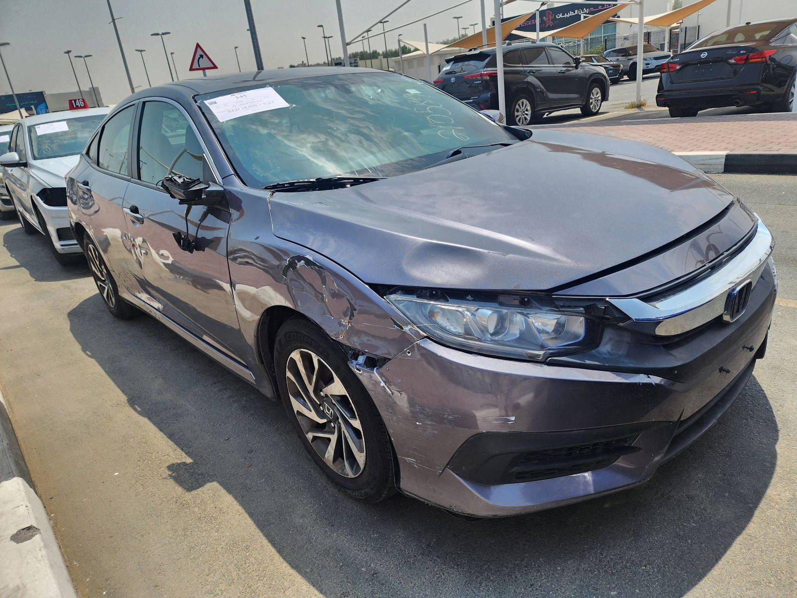 2016 HONDA CIVIC — 169294 Miles — Lot 44743834 — Main - Marhaba Auctions Used Cars - Image 4