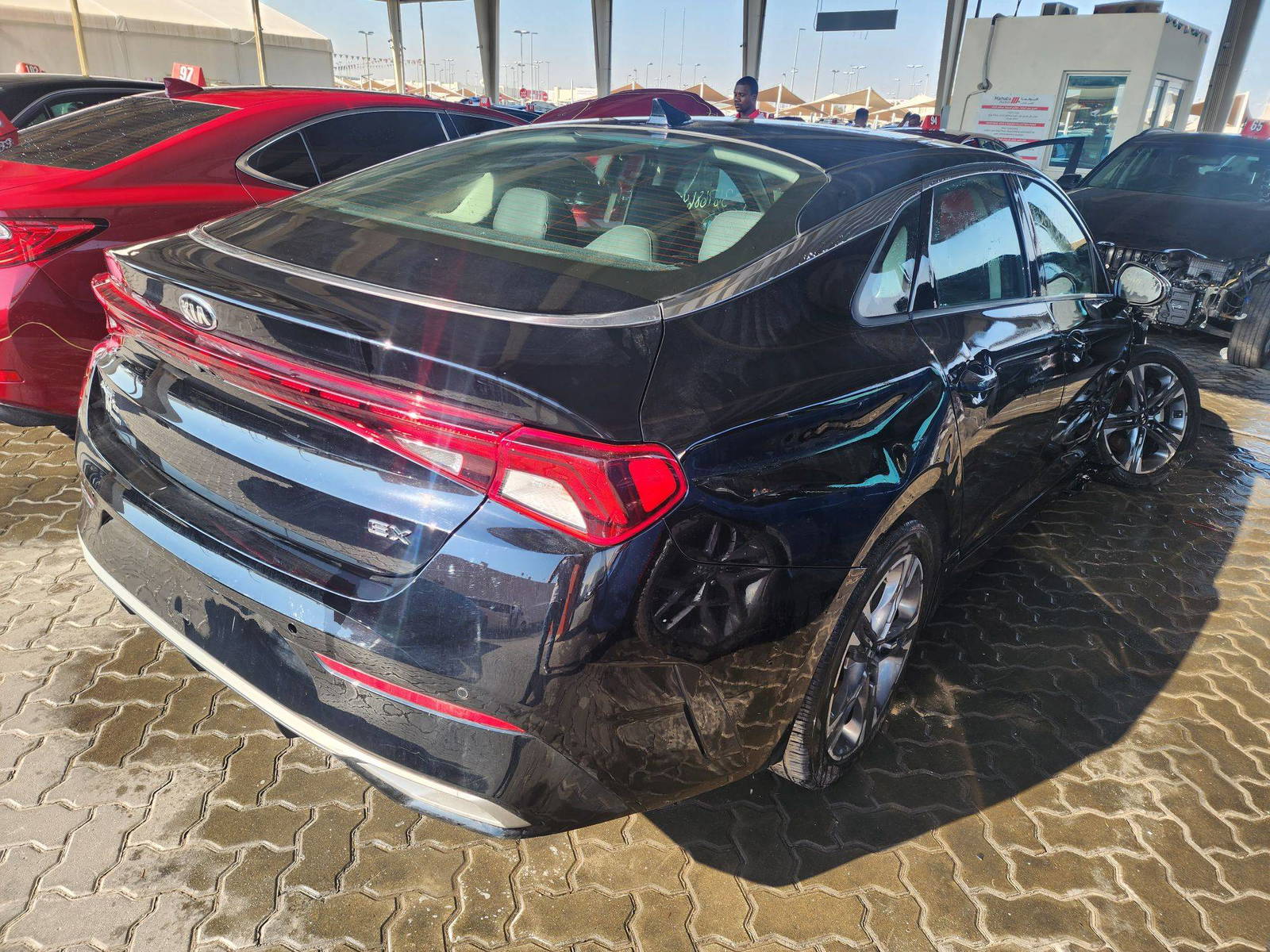 2021 KIA K5 — 48844 Miles — Lot 36768648 - Marhaba Auctions Used Cars - Image 3