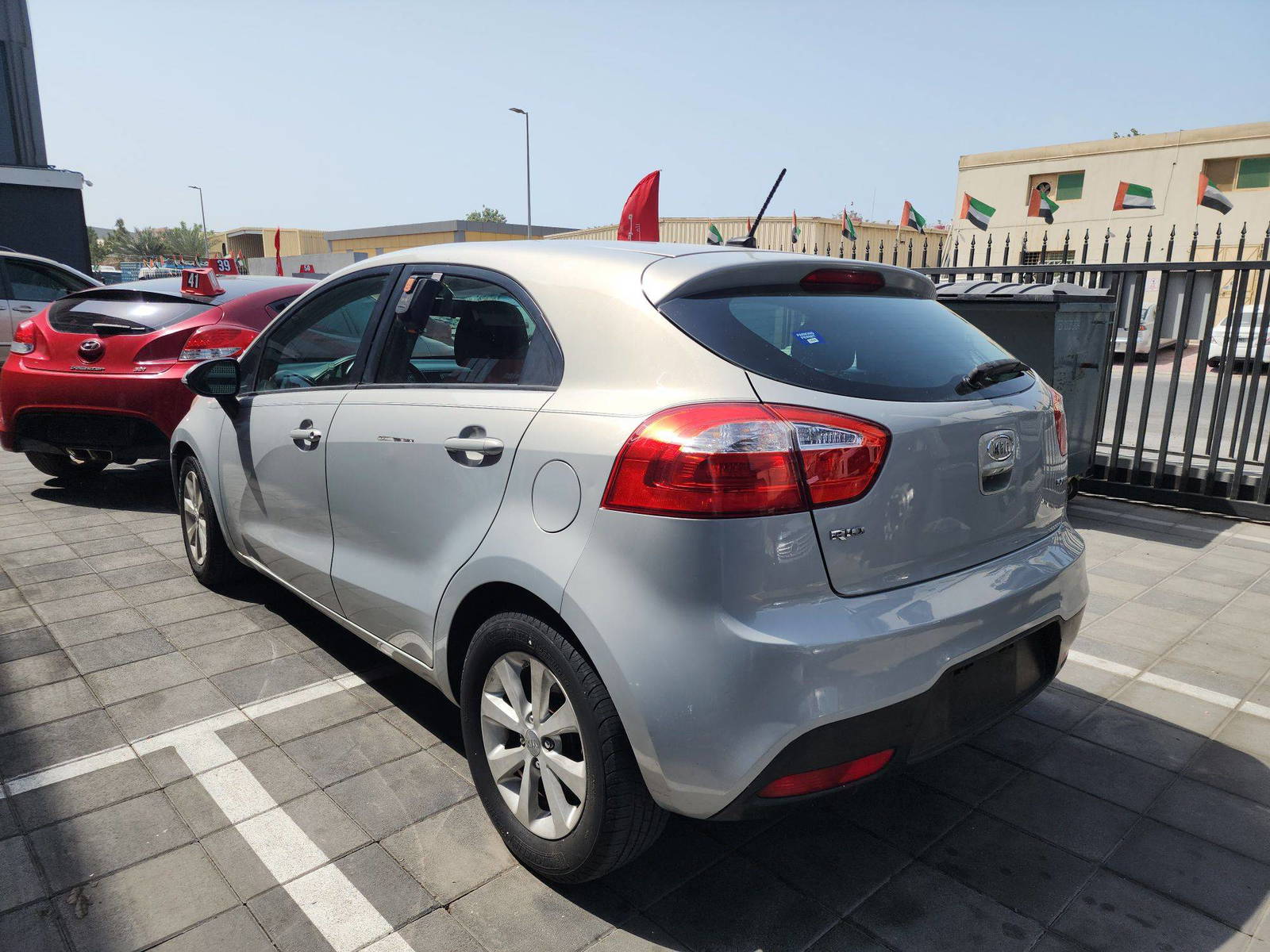 2013 KIA RIO — 237584 Miles — Lot 13189 — Al Quoz - Marhaba Auctions Used Cars - Image 5