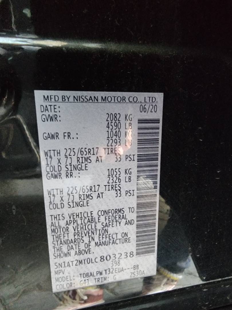2020 NISSAN ROGUE — 54731 Miles — Lot 73568983 - Marhaba Auctions Used Cars - Image 5