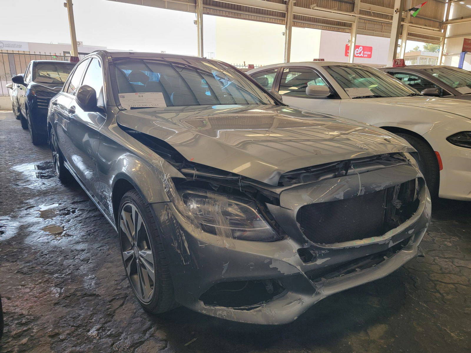 MERCEDES BENZ C300 2016 - Marhaba Auction Used Cars - Image 4