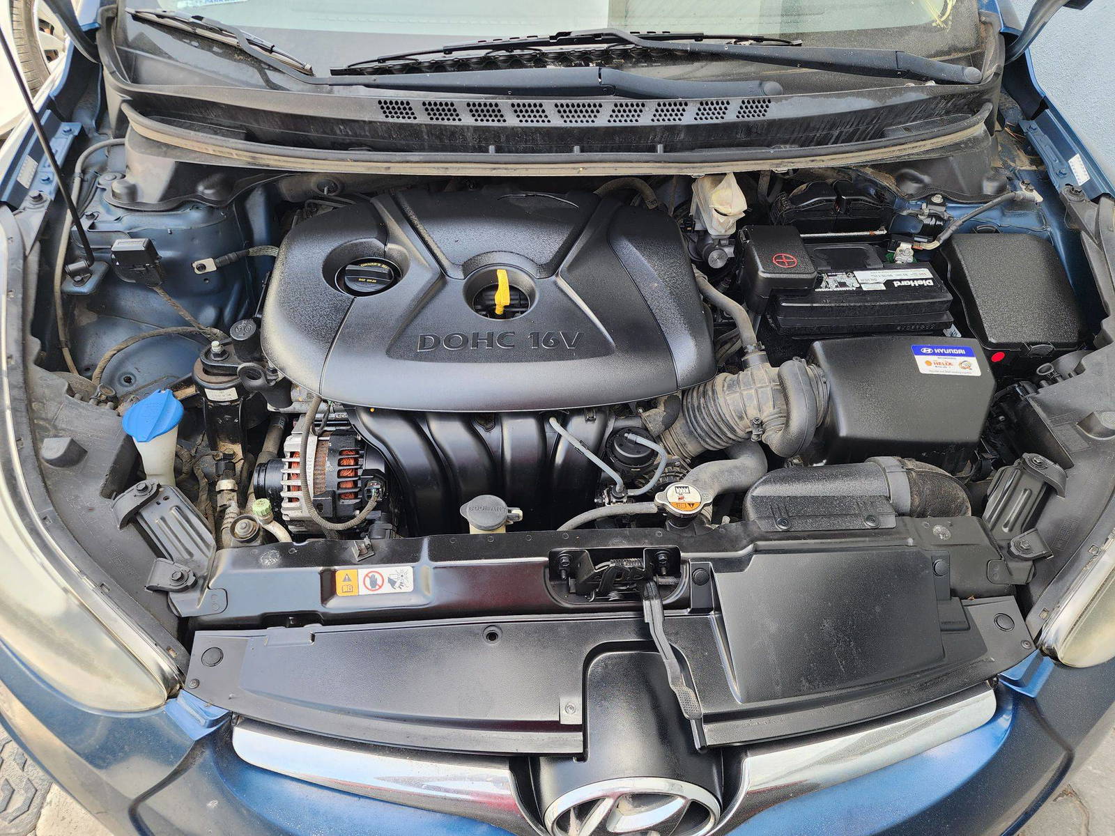 2016 HYUNDAI ELANTRA — 232557 Miles — Lot 84757134 — Al Quoz - Marhaba Auctions Used Cars - Image 12