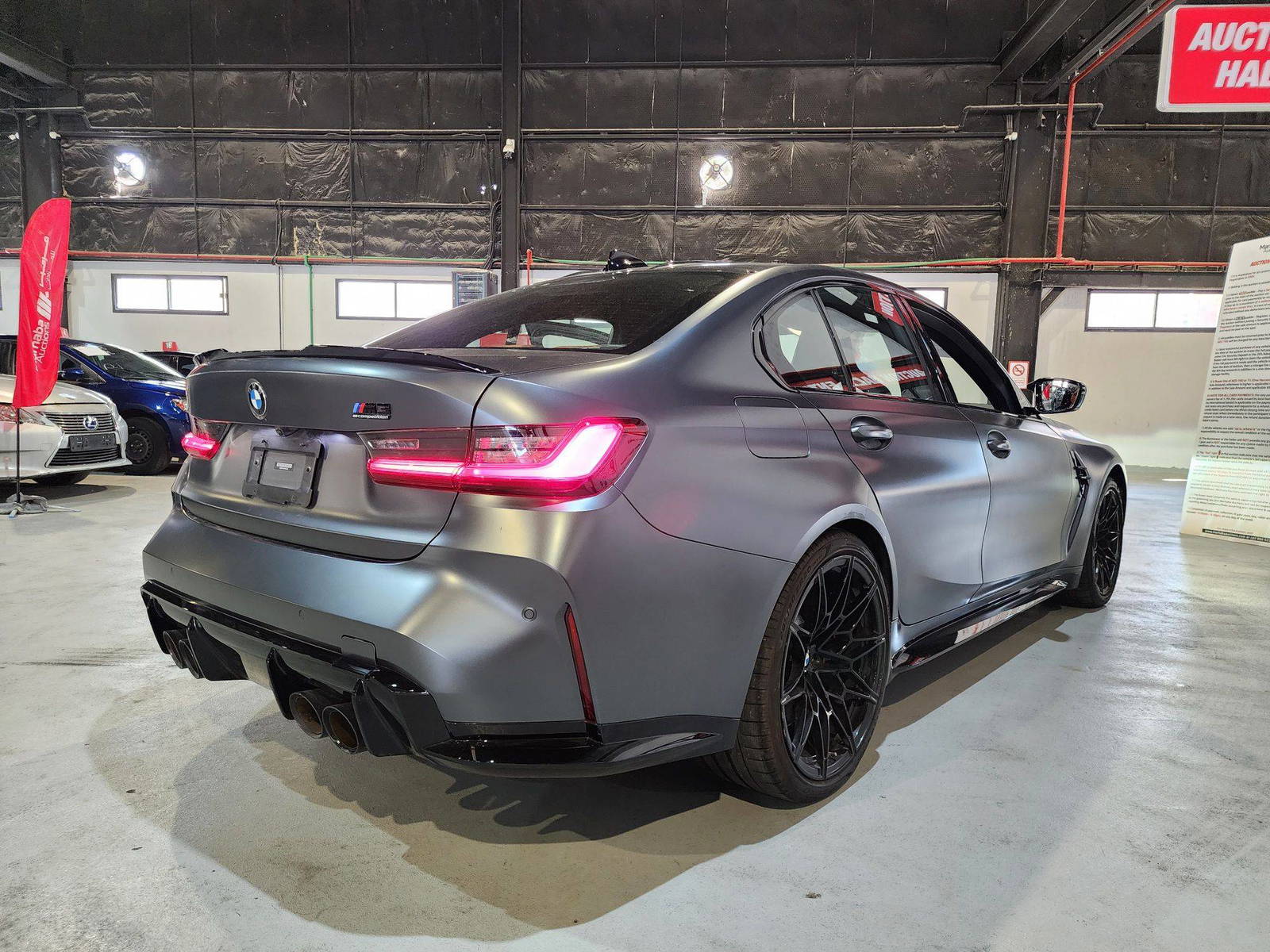 2021 BMW M3 — 24185 KM — Lot 54155 — Al Quoz - Marhaba Auctions Used Cars - Image 7