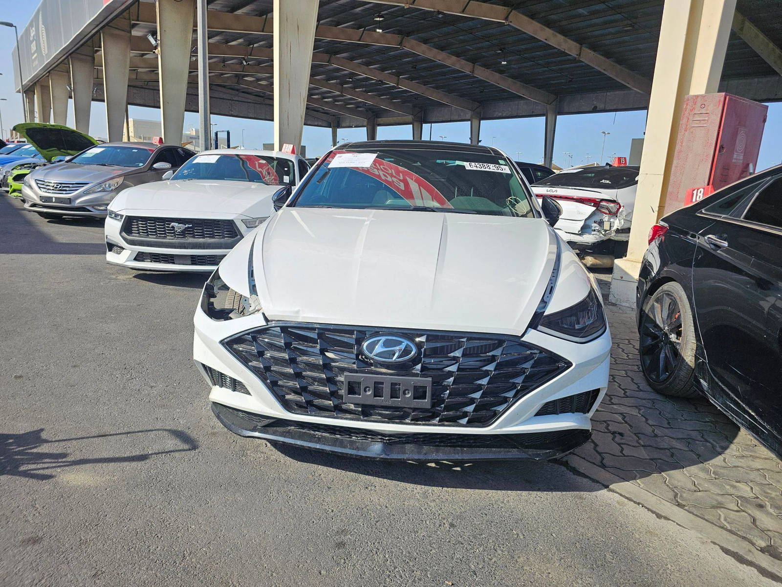 HYUNDAI SONATA 2021 - Marhaba Auction Used Cars - Image 3