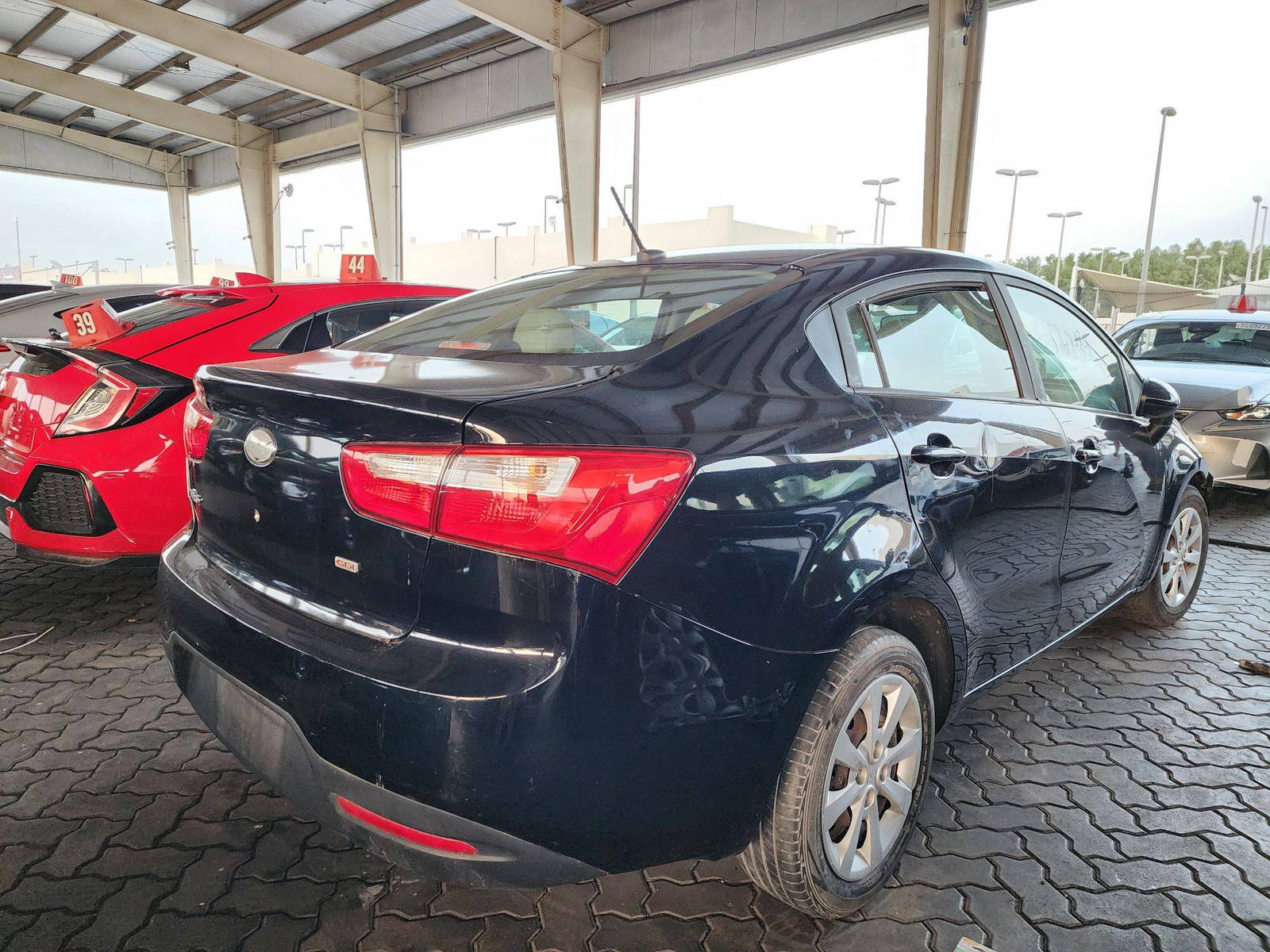 2013 KIA RIO — 168055 Miles — Lot 82782 — Souq - Marhaba Auctions Used Cars - Image 3