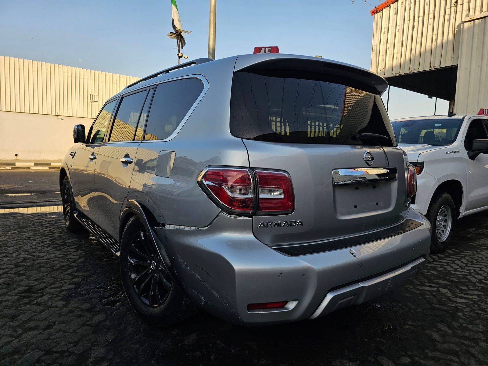 2017 NISSAN ARMADA — 124625 Miles — Lot 9008519 — Al Sajaa - Marhaba Auctions Used Cars - Image 3