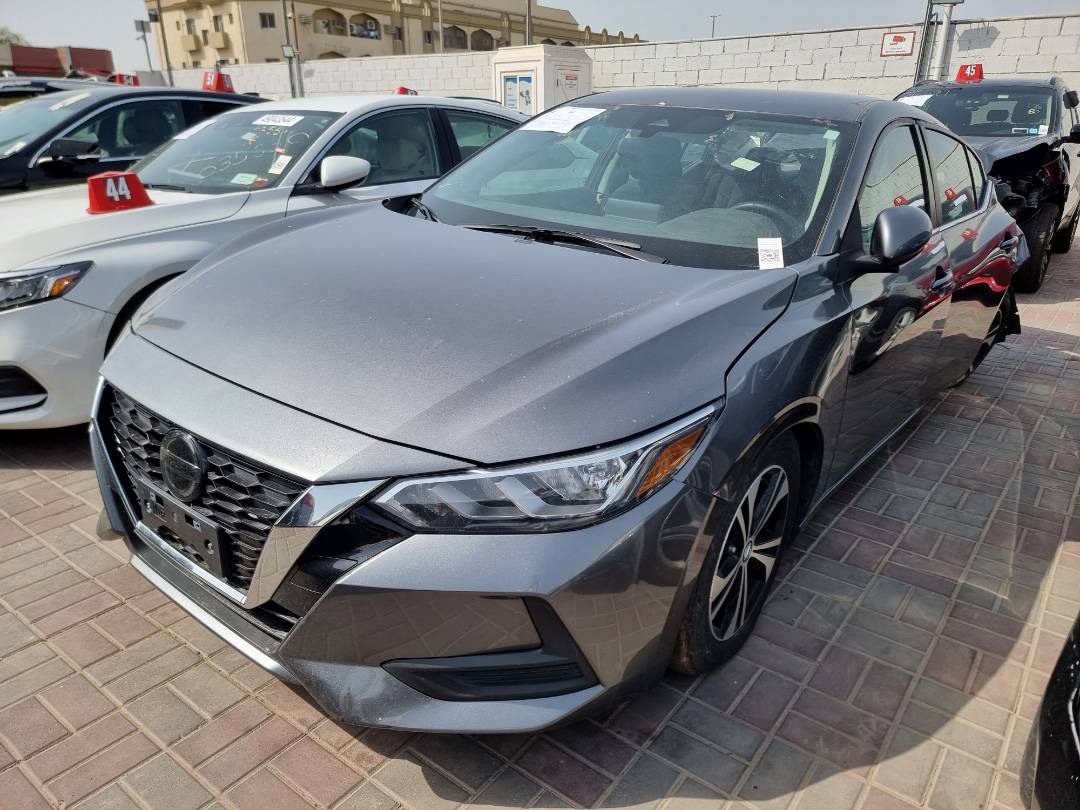 2021 NISSAN SENTRA — 61342 Miles — Lot 48428 — Ind. 12 - Marhaba Auctions Used Cars - Image 3