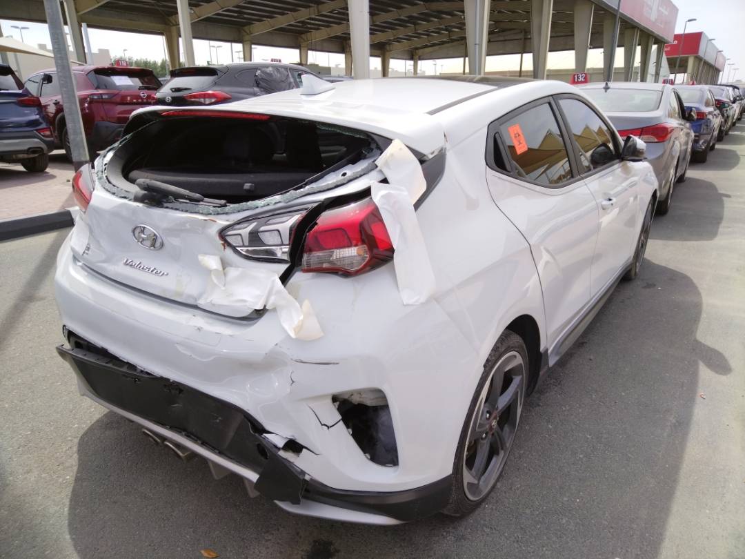 2019 HYUNDAI VELOSTER — 40178 Miles — Lot 77749593 - Marhaba Auctions Used Cars - Image 3