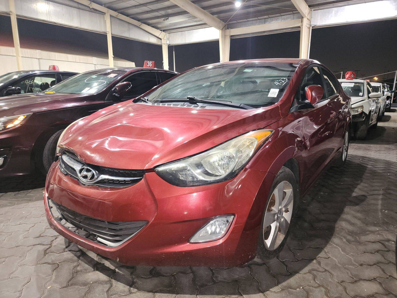 2013 HYUNDAI ELANTRA — 171131 Miles — Lot 4645 — Souq - Marhaba Auctions Used Cars - Image 5