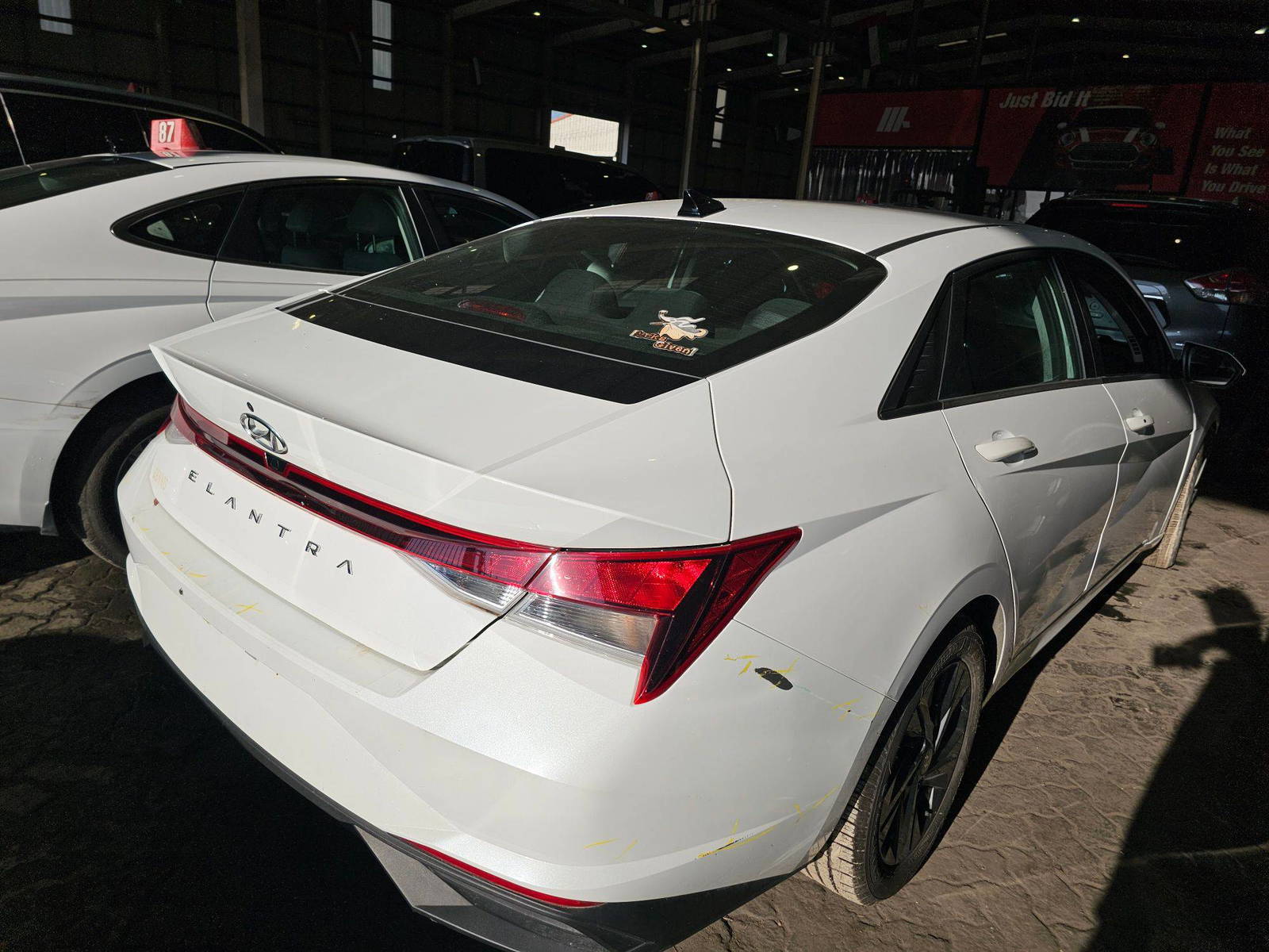 2021 HYUNDAI ELANTRA — 122256 Miles — Lot MH008666 — Main - Marhaba Auctions Used Cars - Image 3