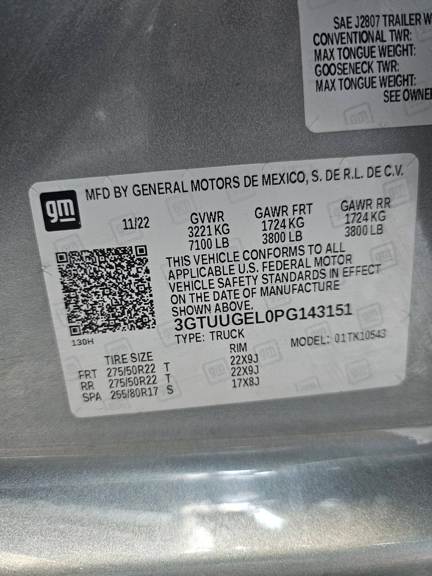 GMC SIERRA, 1500 DENALI 2023 - Marhaba Auction Used Cars - Image 10