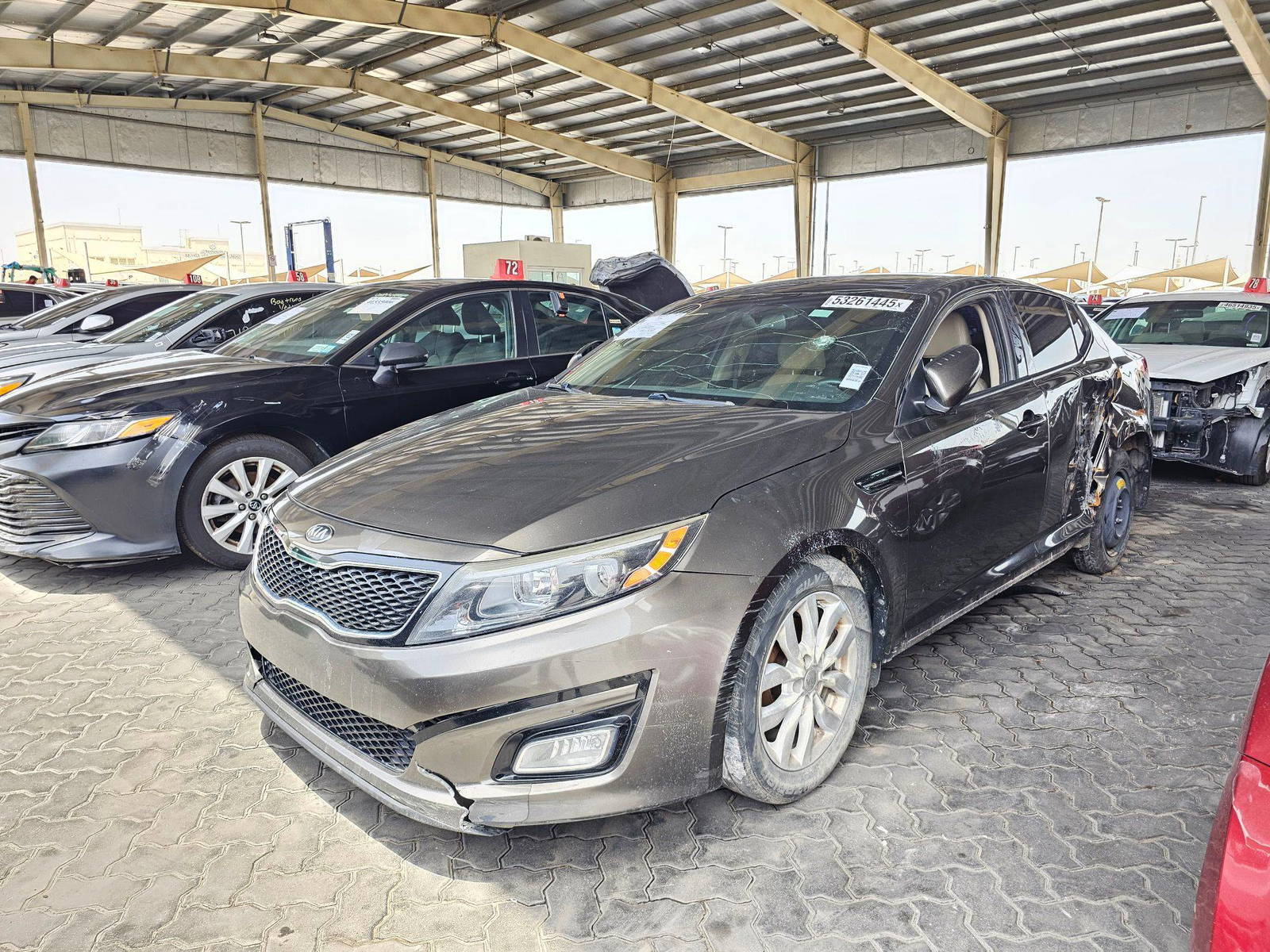 2015 KIA OPTIMA — 156517 Miles — Lot 2FG404167 — Souq - Marhaba Auctions Used Cars - Image 4