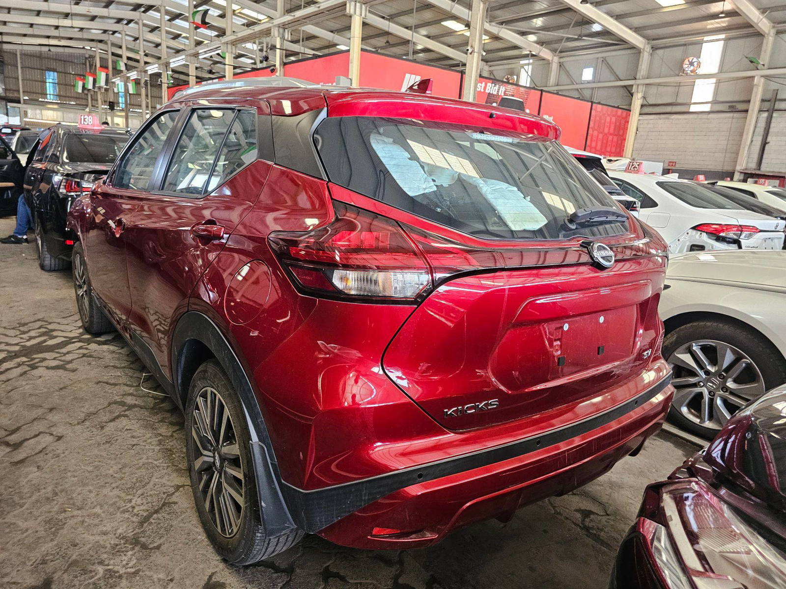 2023 NISSAN KICKS — 18632 Miles — Lot 97081905 — Main - Marhaba Auctions Used Cars - Image 3