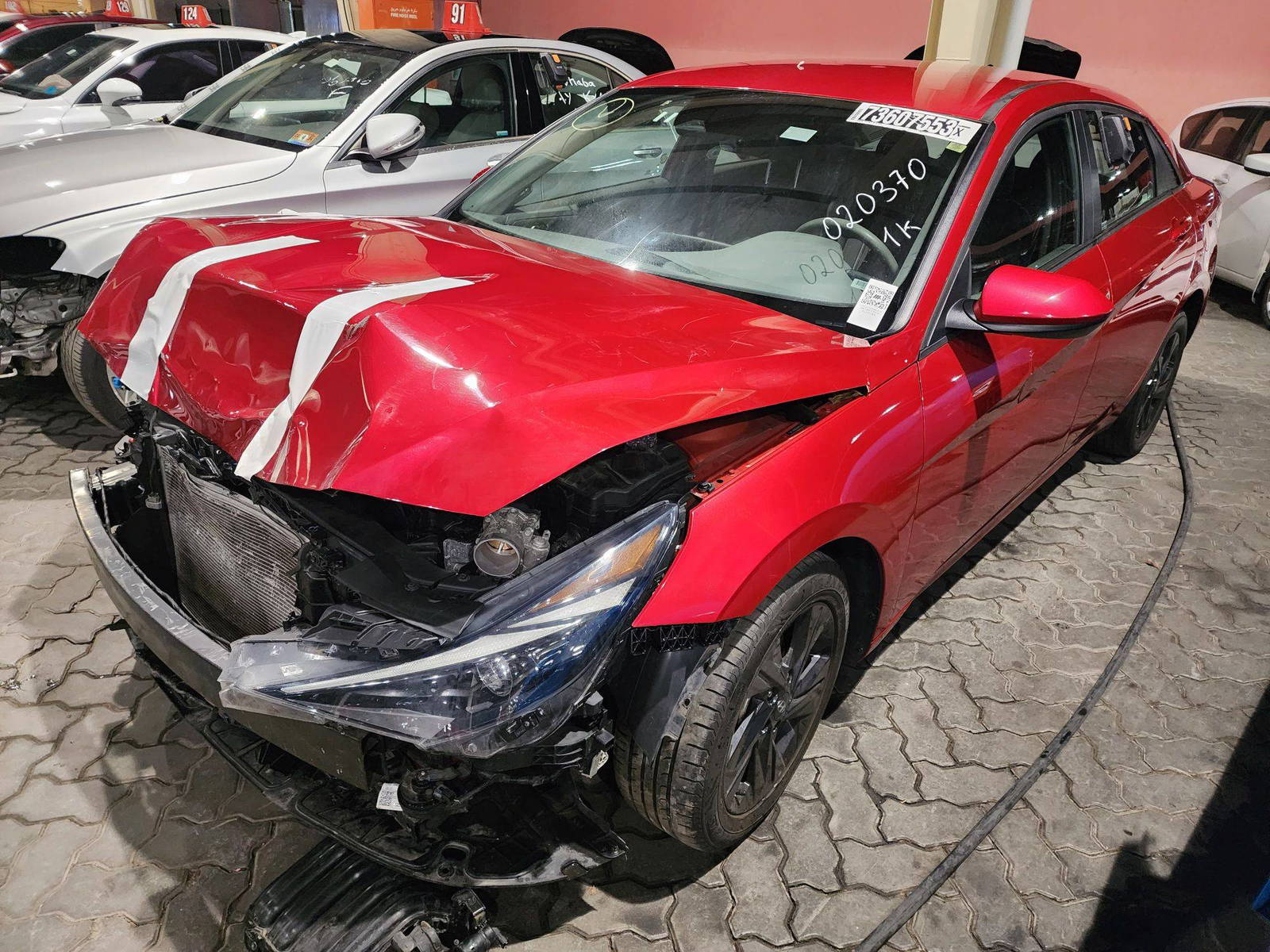 2021 HYUNDAI ELANTRA — 67454 Miles — Lot 73607553 - Marhaba Auctions Used Cars - Image 8