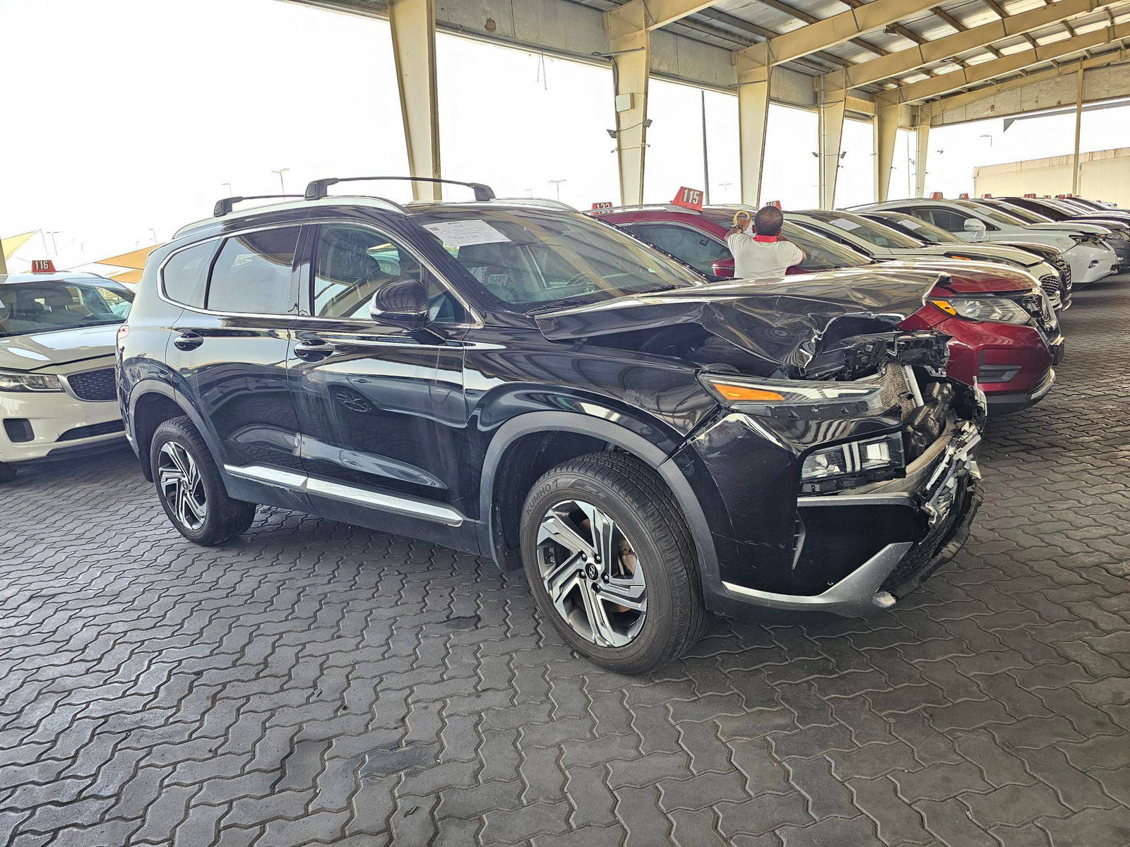 HYUNDAI SANTA FE 2022 - Marhaba Auction Used Cars - Image 5