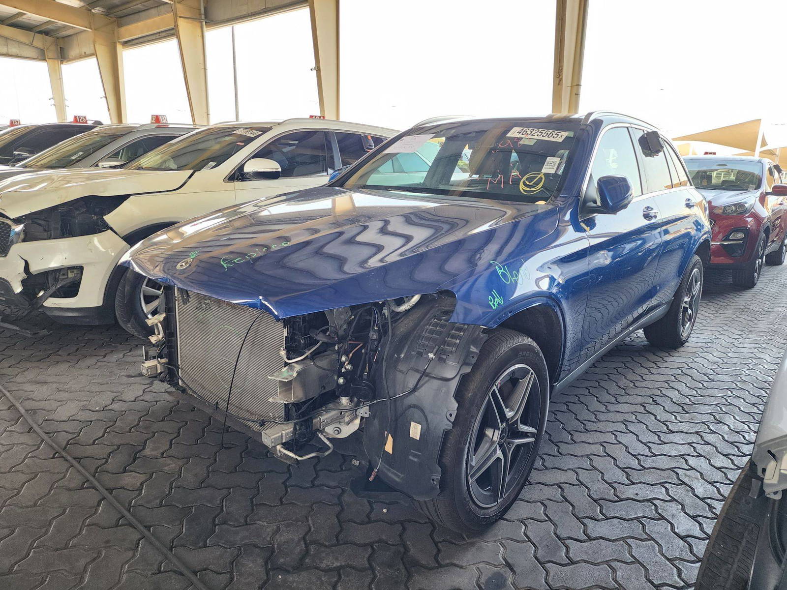 2022 MERCEDES BENZ GLC-300 — 42416 Miles — Lot 6NG054981 — Souq - Marhaba Auctions Used Cars - Image 5