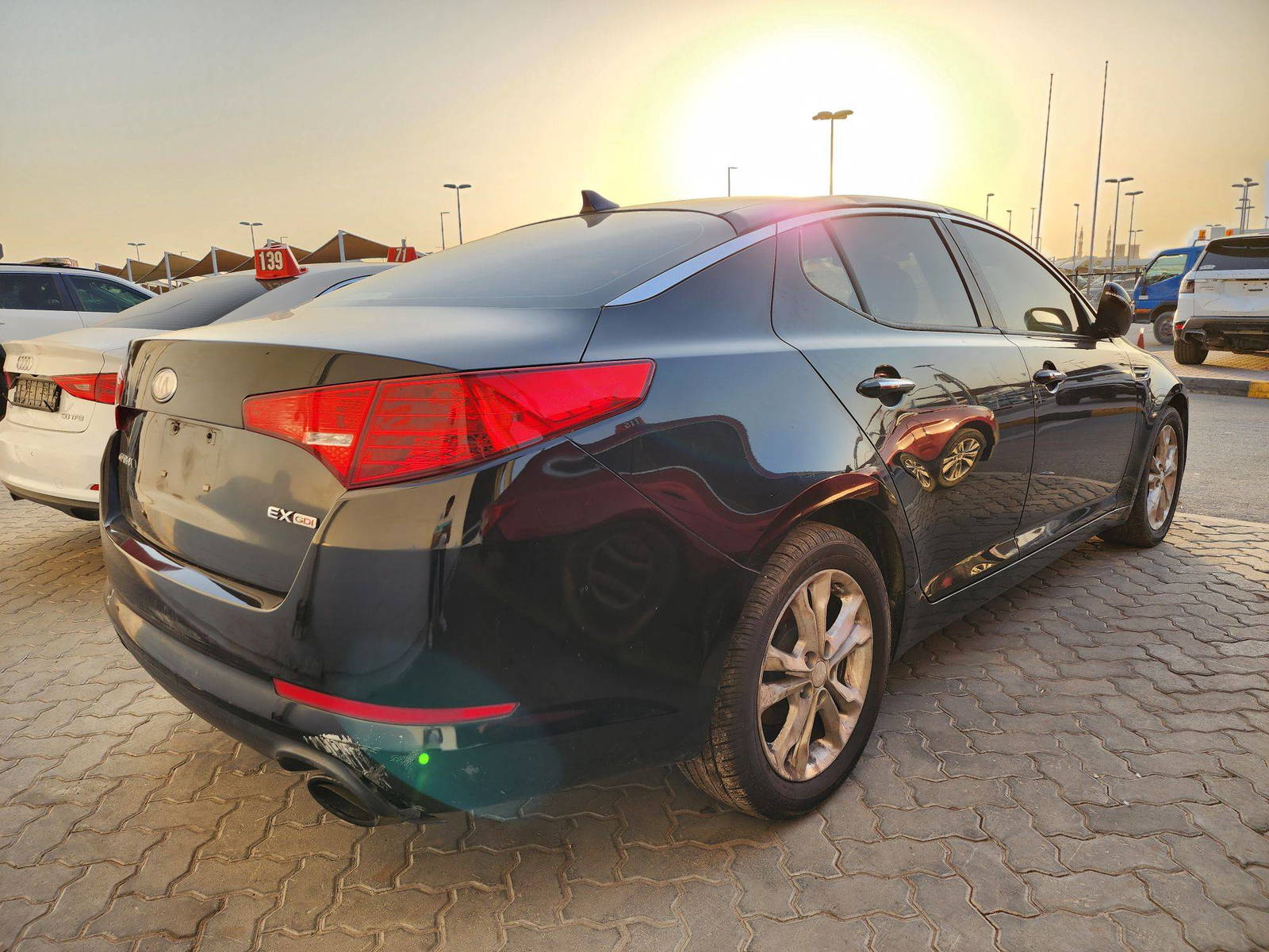 2013 KIA OPTIMA — 194641 Miles — Lot 95633 — Souq - Marhaba Auctions Used Cars - Image 3