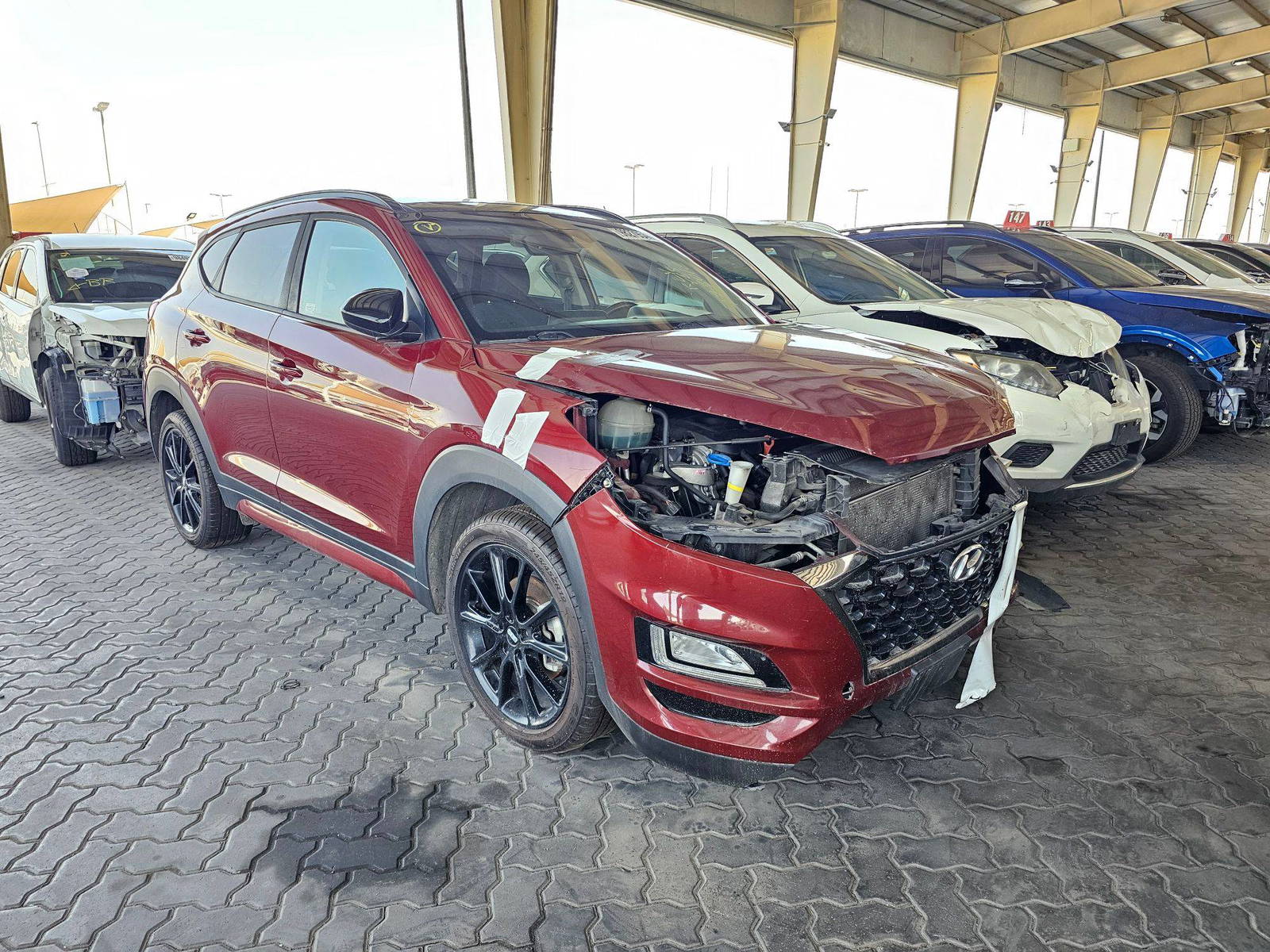 HYUNDAI TUCSON 2019 - Marhaba Auction Used Cars - Image 4
