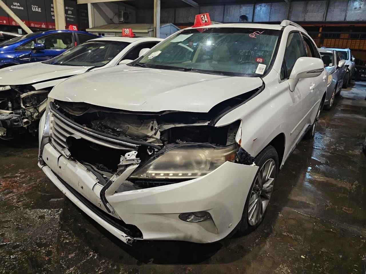 2014 LEXUS RX 350 — 125129 Miles — Lot 43959359 — Main - Marhaba Auctions Used Cars - Image 2