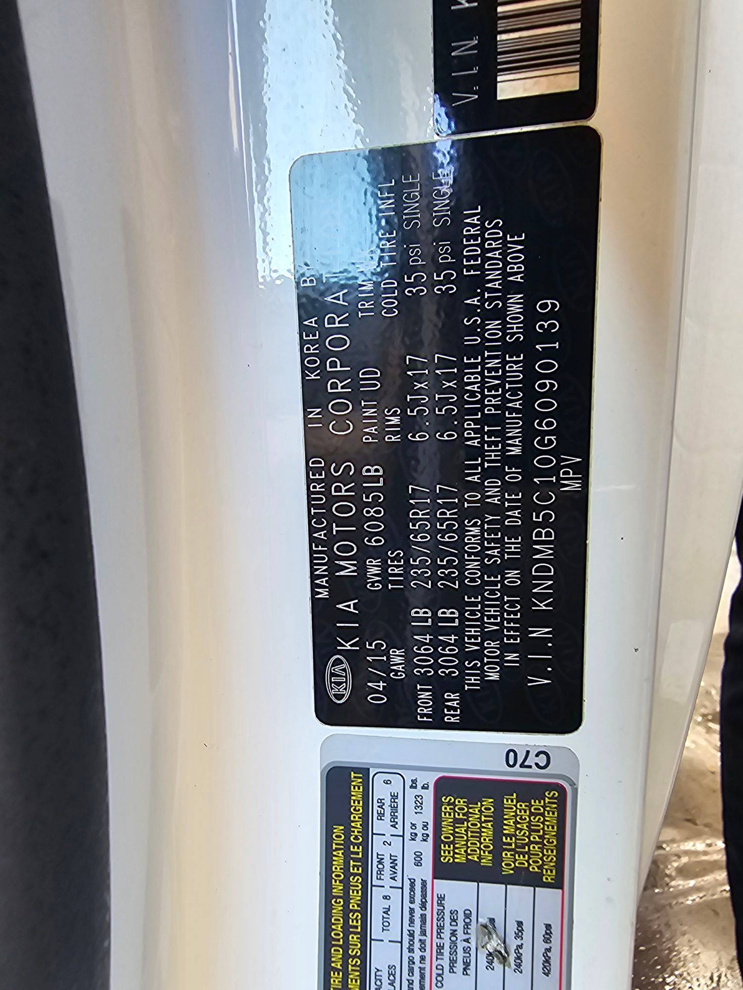 2016 KIA SEDONA — 185148 Miles — Lot 0G6090139 — Main - Marhaba Auctions Used Cars - Image 10