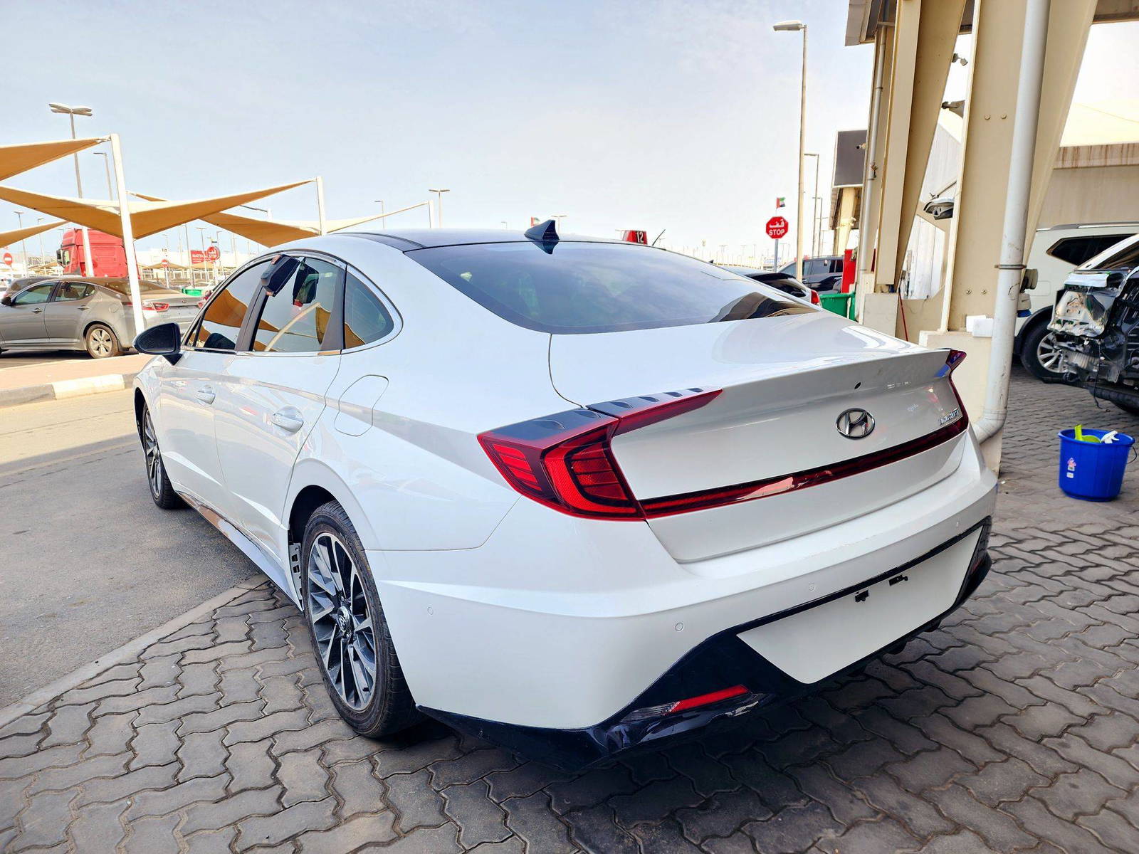 2020 HYUNDAI SONATA — 148610 Miles — Lot 013565 — Souq - Marhaba Auctions Used Cars - Image 5