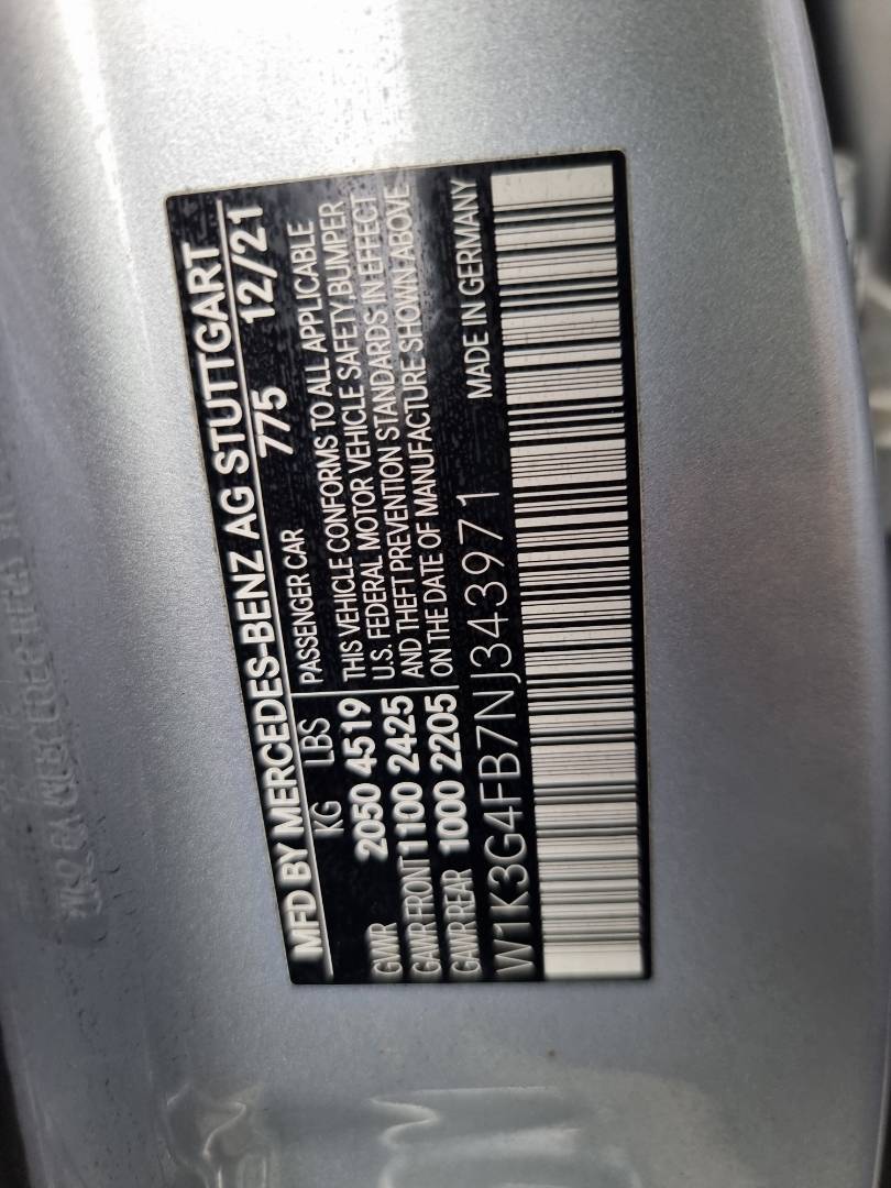 MERCEDES BENZ A220 2022 - Marhaba Auction Used Cars - Image 10