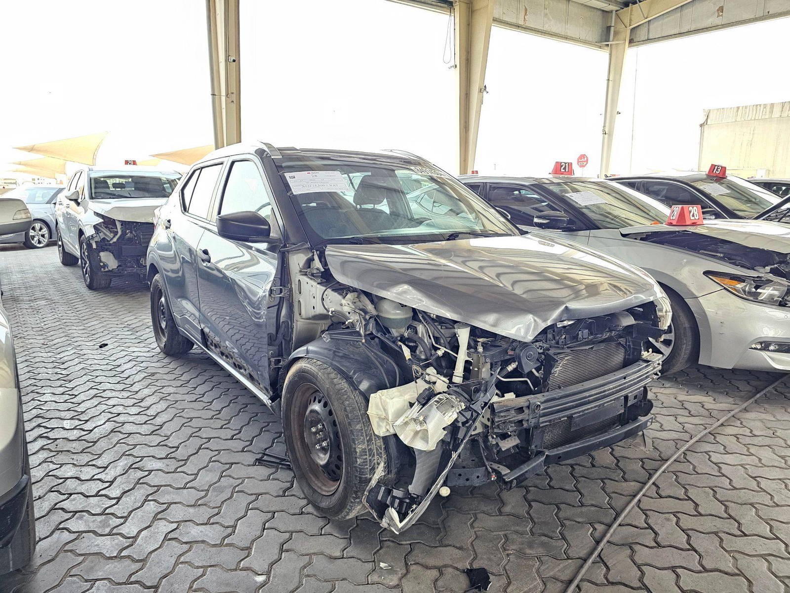 2019 NISSAN KICKS — 185875 Miles — Lot L470491 — Souq - Marhaba Auctions Used Cars - Image 4