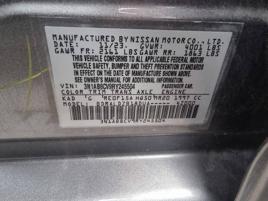 2024 NISSAN SENTRA — 1416 Miles — Lot Y245504 — Main - Marhaba Auctions Used Cars - Image 18