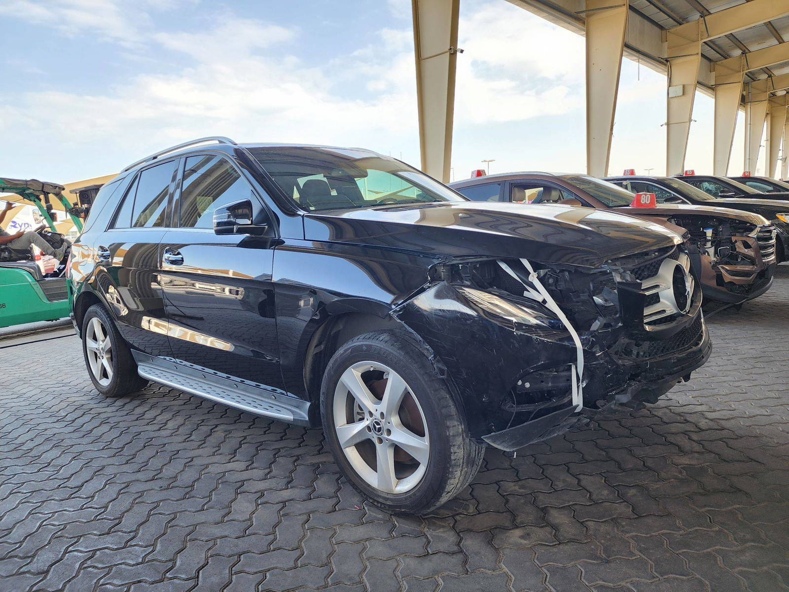 2018 MERCEDES BENZ GLE 350 — 73398 Miles — Lot A5JB0JB086892 — Main - Marhaba Auctions Used Cars - Image 4