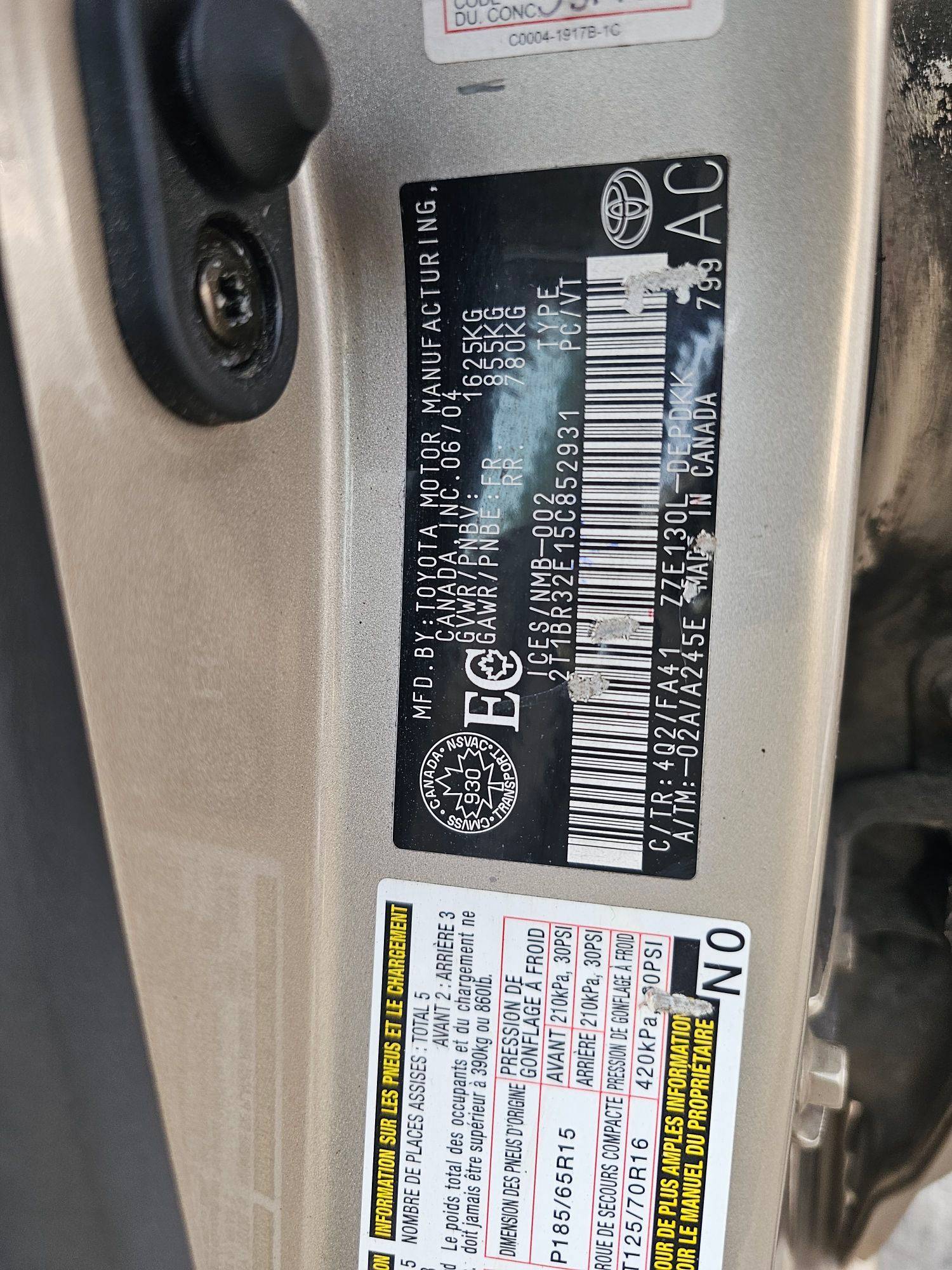 TOYOTA COROLLA 2005 - Marhaba Auction Used Cars - Image 9