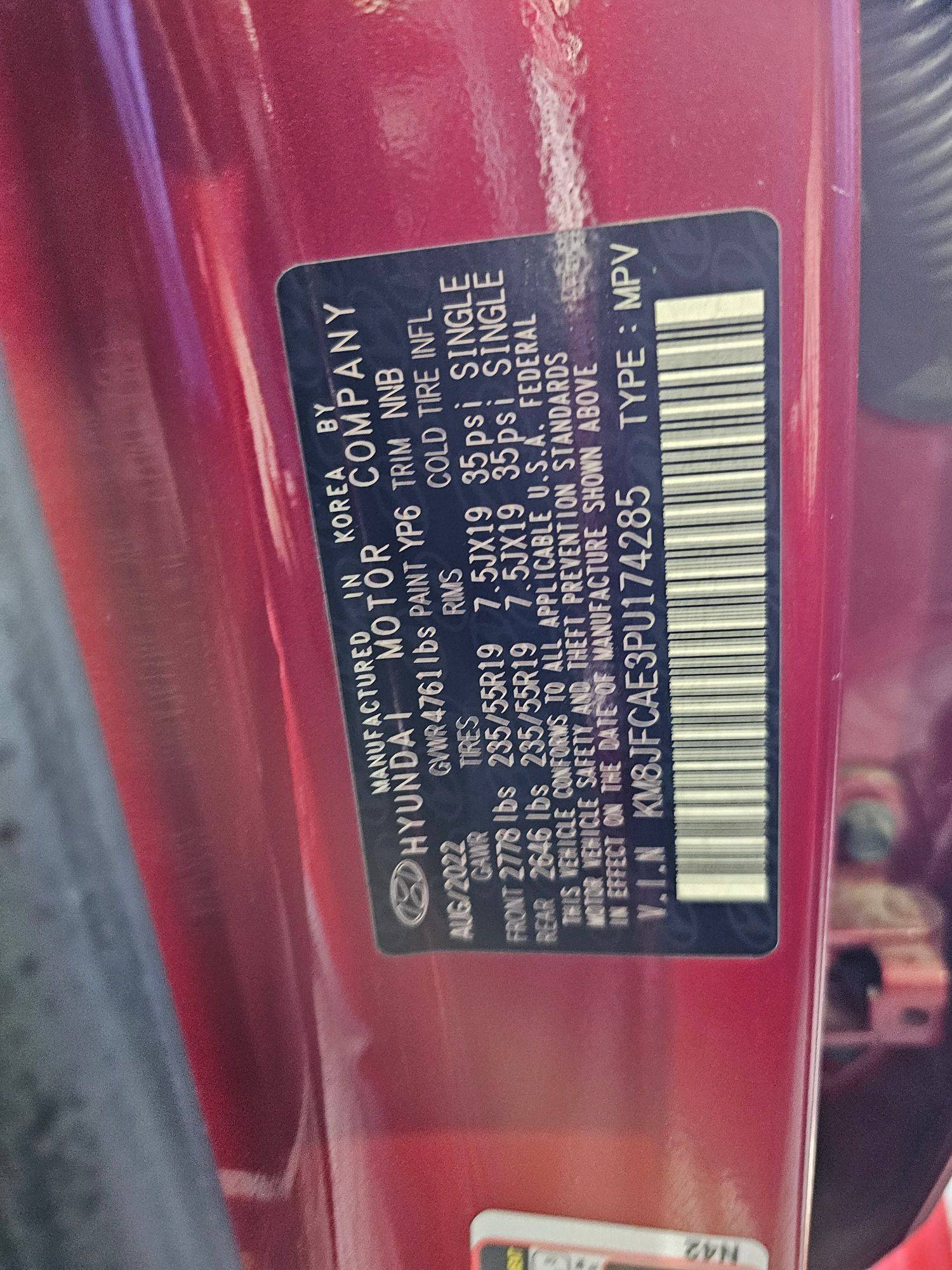 HYUNDAI TUCSON 2023 - Marhaba Auction Used Cars - Image 10