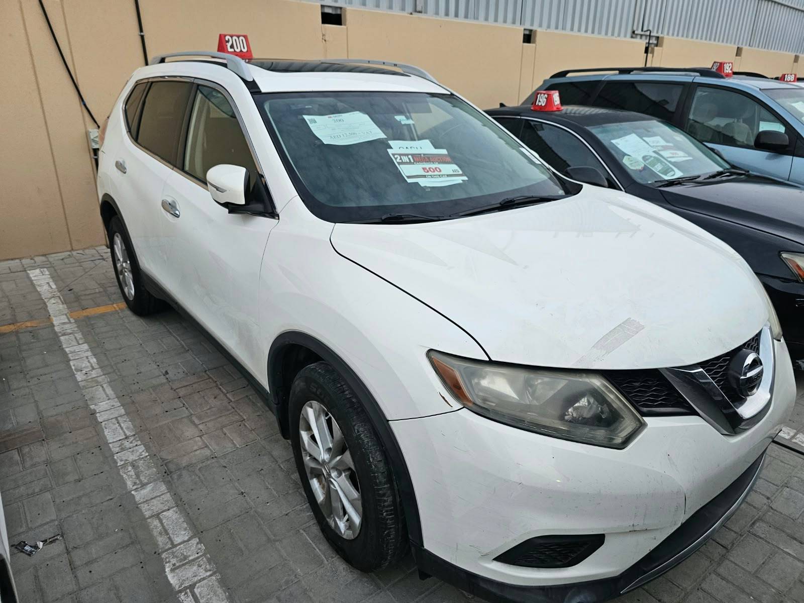 2014 NISSAN ROGUE — 112 040 Miles — Lot EC786767 — Al Sajaa - Marhaba Auctions Used Cars - Image 3