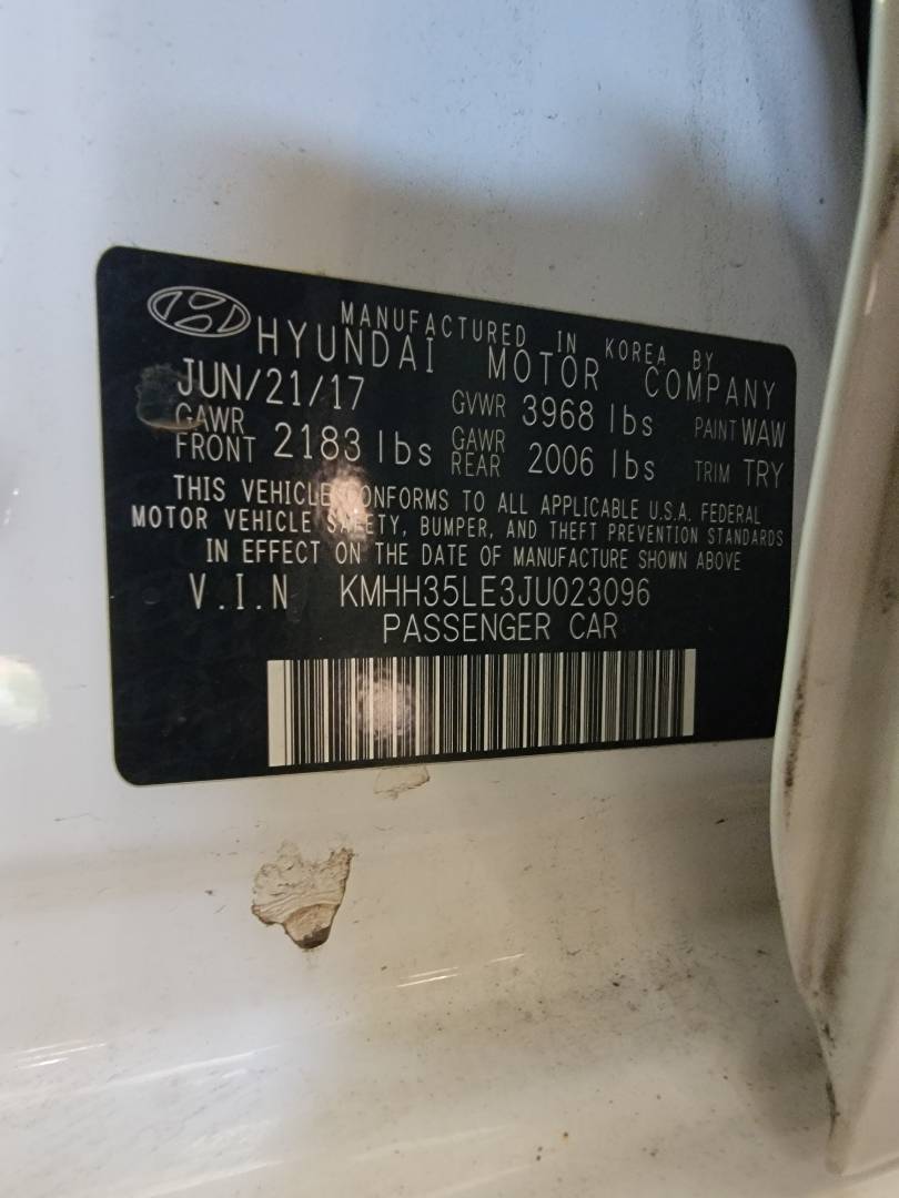 2018 HYUNDAI ELANTRA GT — 89439 Miles — Lot U023096 — Main - Marhaba Auctions Used Cars - Image 10