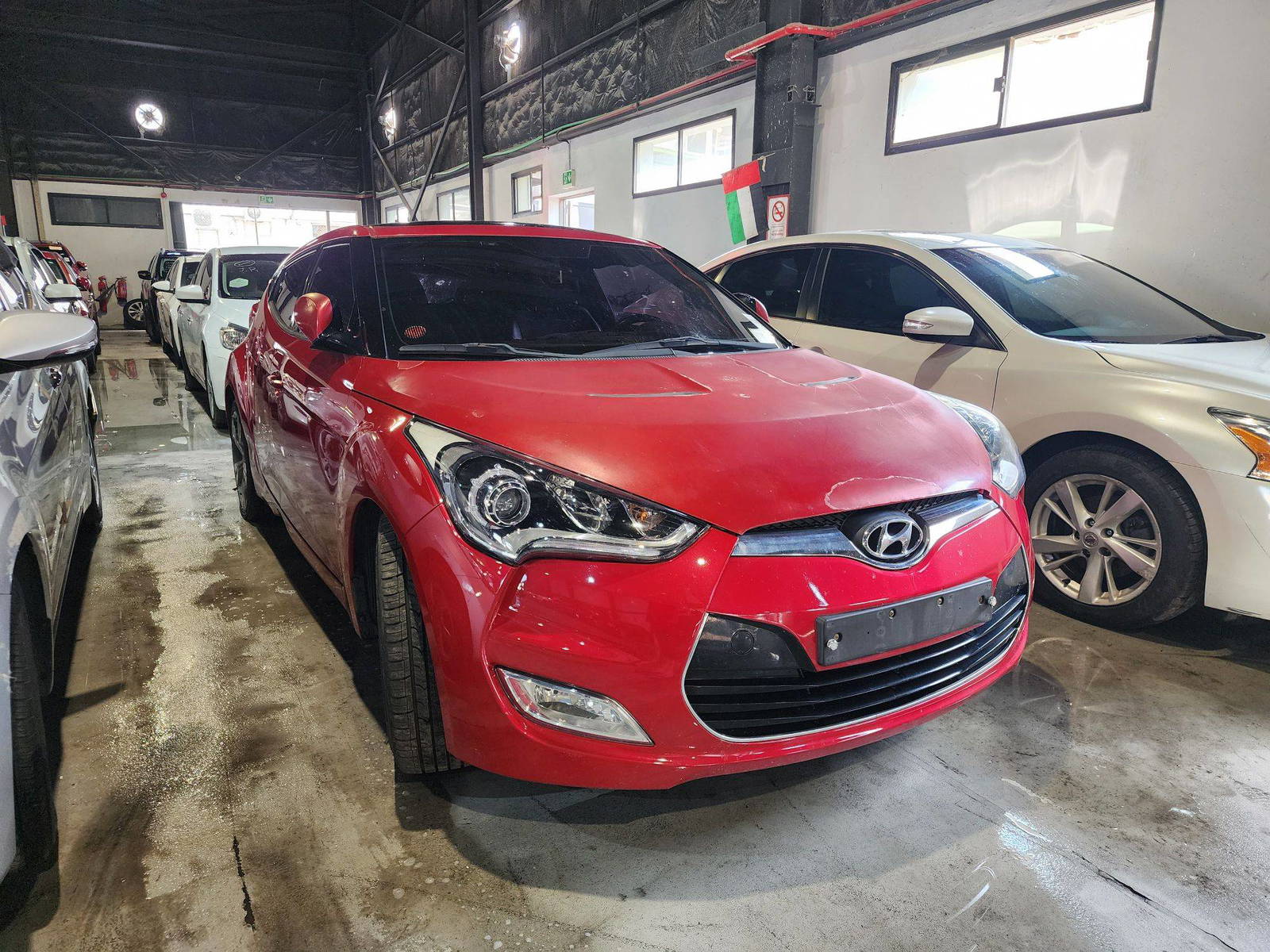 2012 HYUNDAI VELOSTER — 203253 KM — Lot 005683 — Main - Marhaba Auctions Used Cars - Image 3