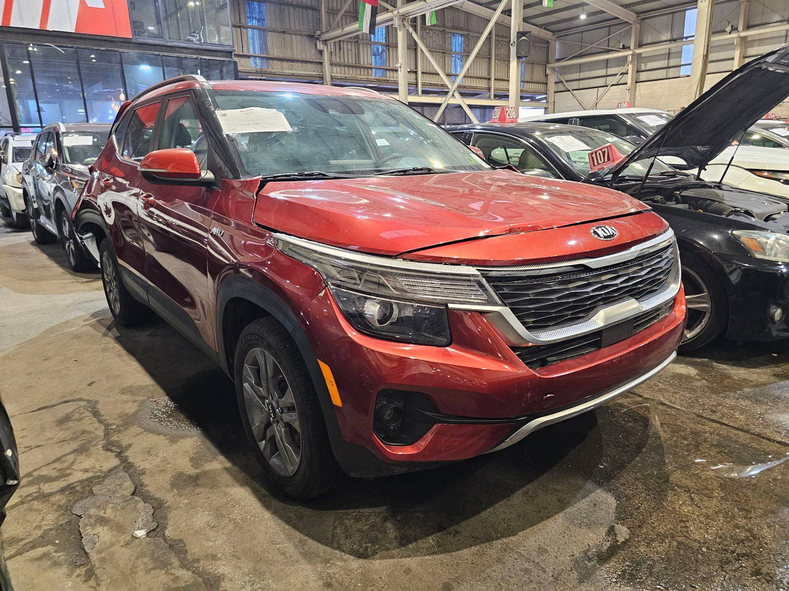 KIA SELTOS 2021 - Marhaba Auction Used Cars - Image 4