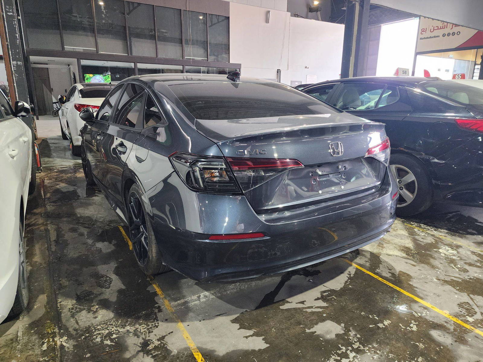 2025 HONDA CIVIC — 31190 KM — Lot 12299437 — Al Quoz - Marhaba Auctions Used Cars - Image 4
