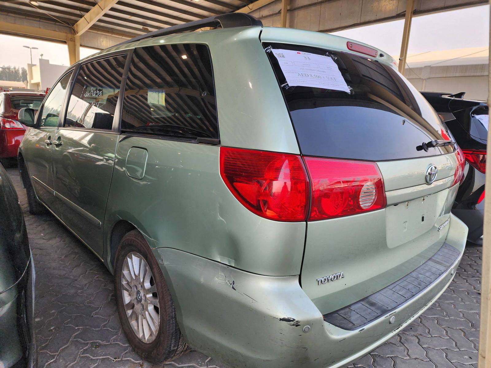 2008 TOYOTA SIENNA — 144860 Miles — Lot 38400077 — Souq - Marhaba Auctions Used Cars - Image 3