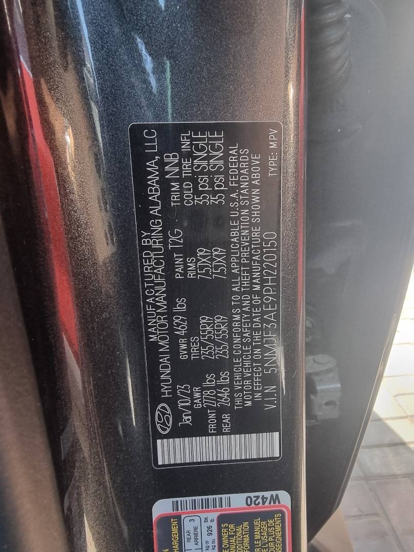 HYUNDAI TUCSON 2023 - Marhaba Auction Used Cars - Image 7