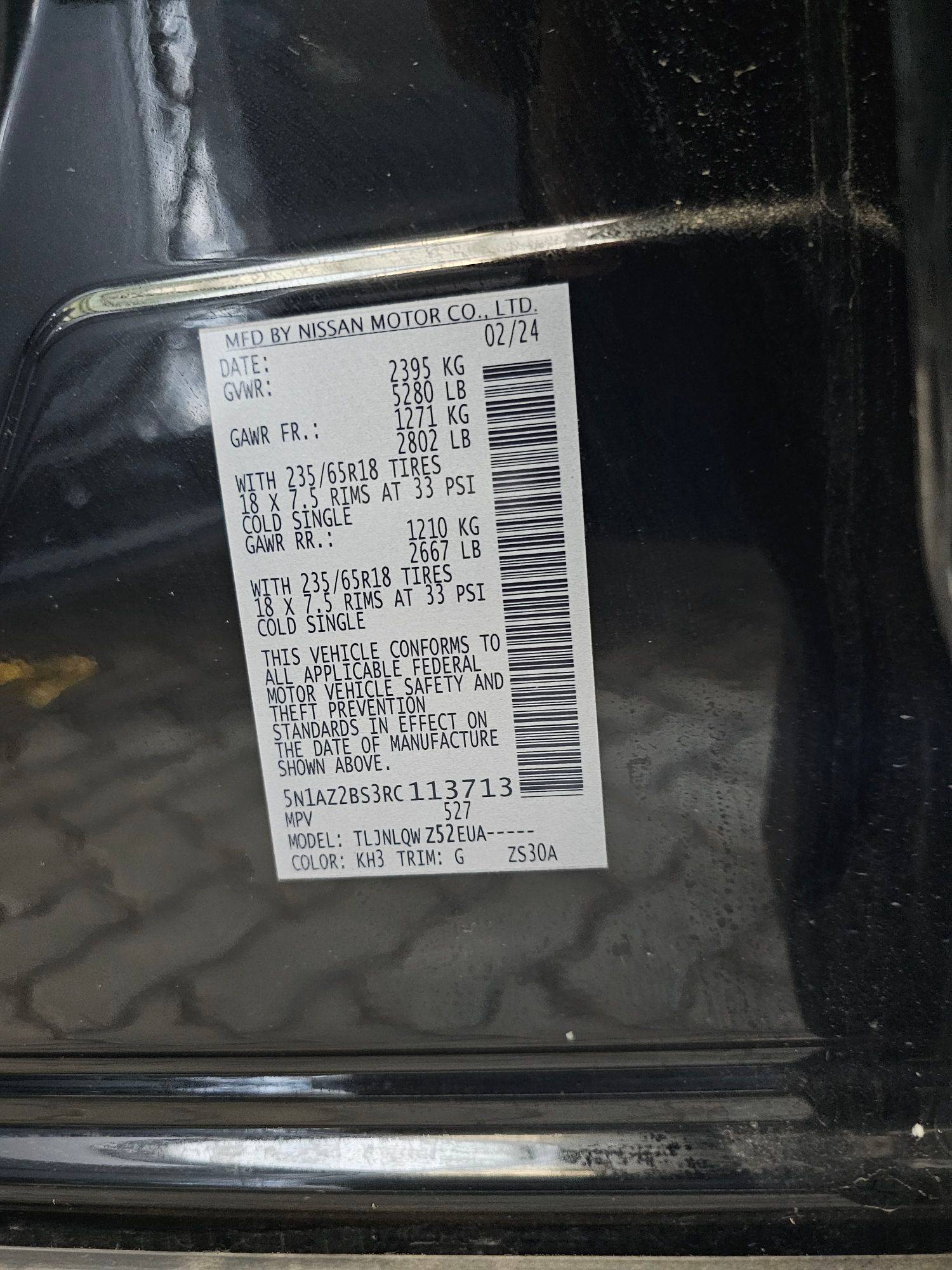 NISSAN MURANO 2024 - Marhaba Auction Used Cars - Image 9