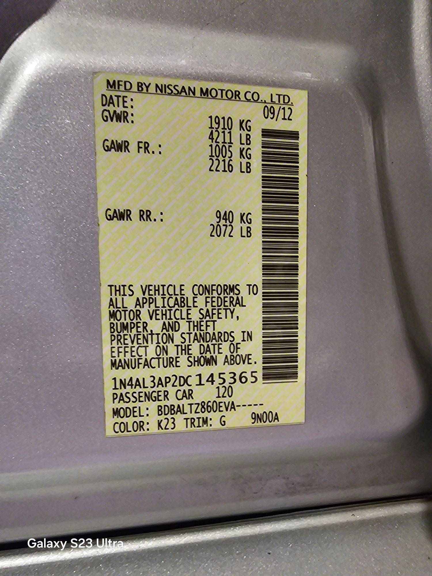 NISSAN ALTIMA 2013 - Marhaba Auction Used Cars - Image 11