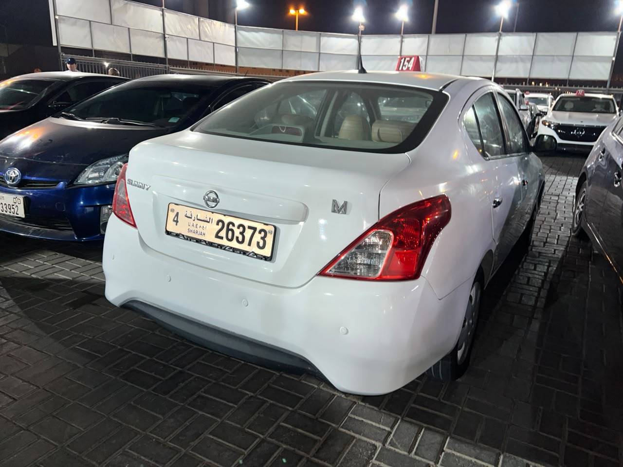 2021 NISSAN SUNNY — sold — 160272 KM — Lot AD0MG100729 — Al Sajaa - Marhaba Auctions Used Cars - Image 6