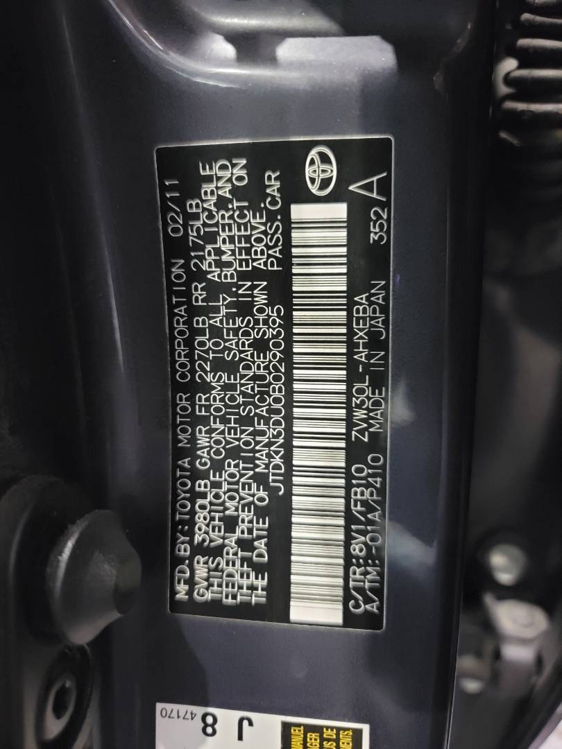2011 TOYOTA PRIUS — 192354 Miles — Lot 0290395 — Main - Marhaba Auctions Used Cars - Image 8