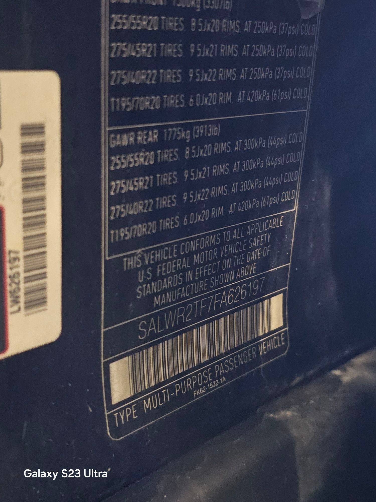 LAND ROVER RANGE ROVER SPORT 2015 - Marhaba Auction Used Cars - Image 11