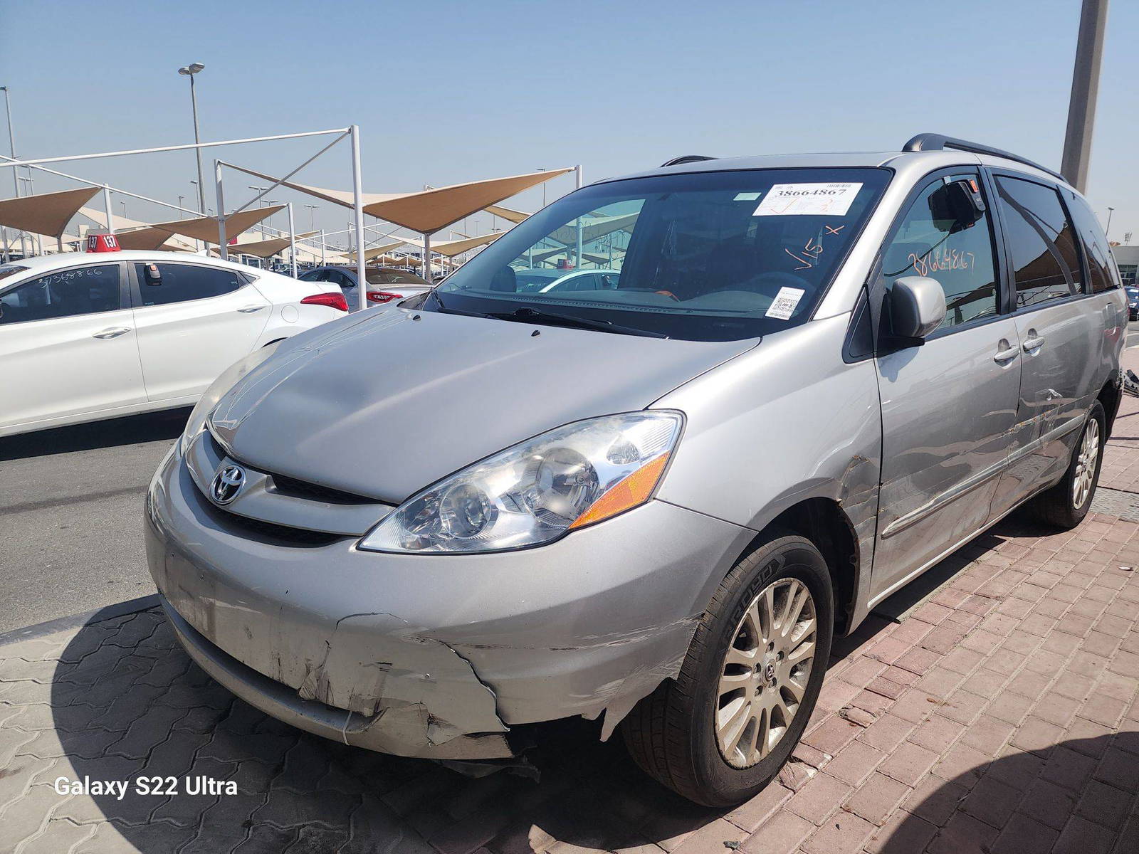 2008 TOYOTA SIENNA — 161642 Miles — Lot 38664867 - Marhaba Auctions Used Cars - Image 3